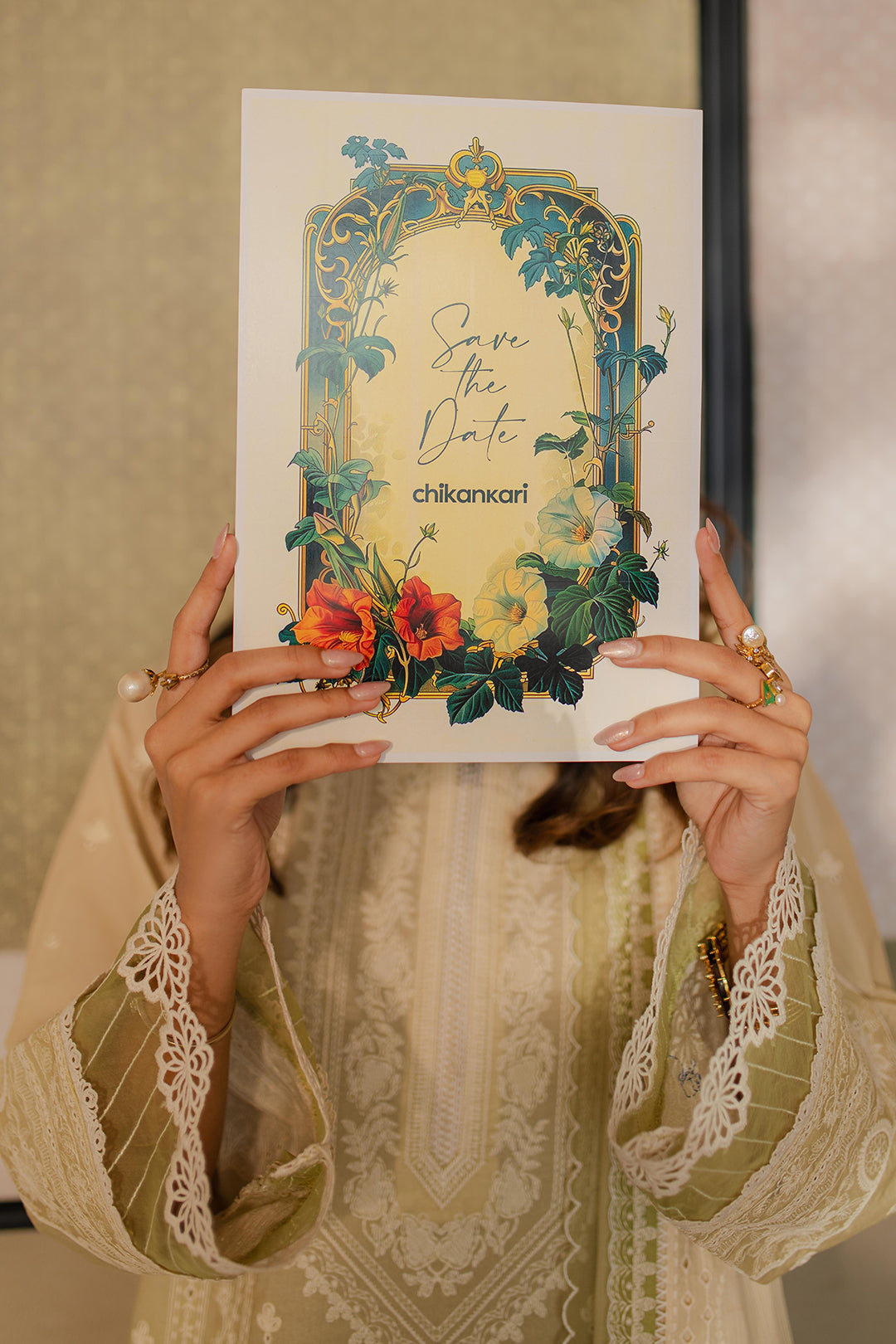 Zellbury | Unstitched 3 Piece Chikankari | Embroidered Shirt Shalwar Dupatta - 0702 - Libasekhas