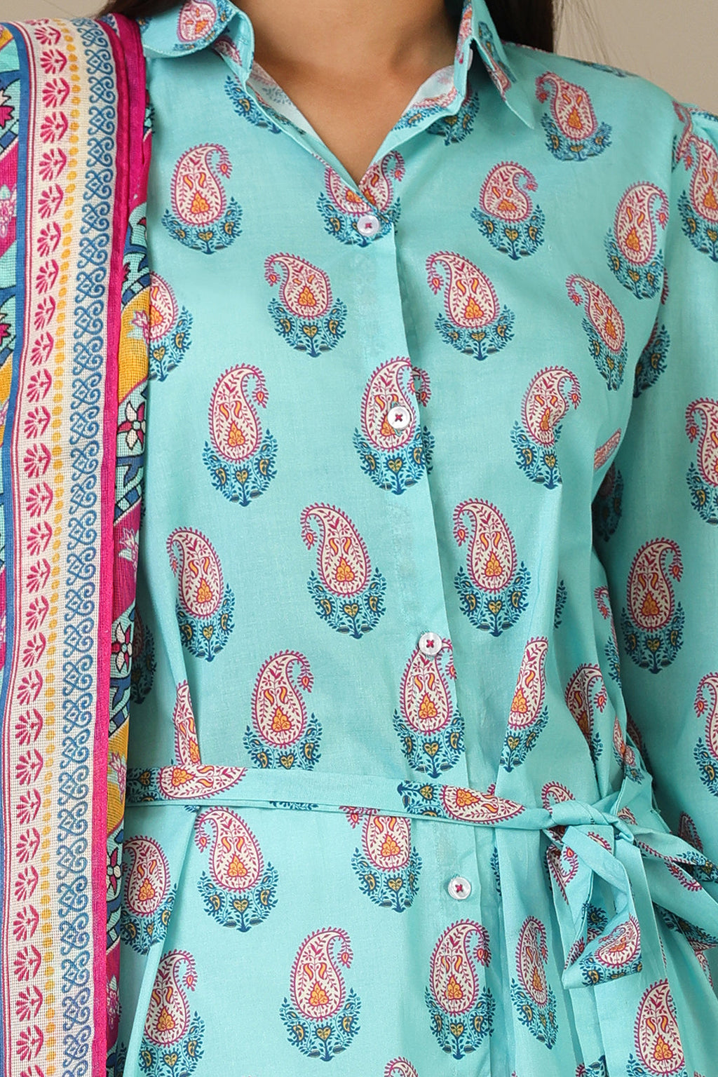Zellbury | Unstitched 2 Piece Cambric | Shirt Dupatta - 0001 - Libasekhas