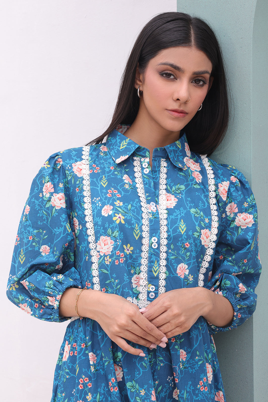 Zellbury | Unstitched 2 Piece Cambric | Shirt Shalwar - 0011 - Libasekhas