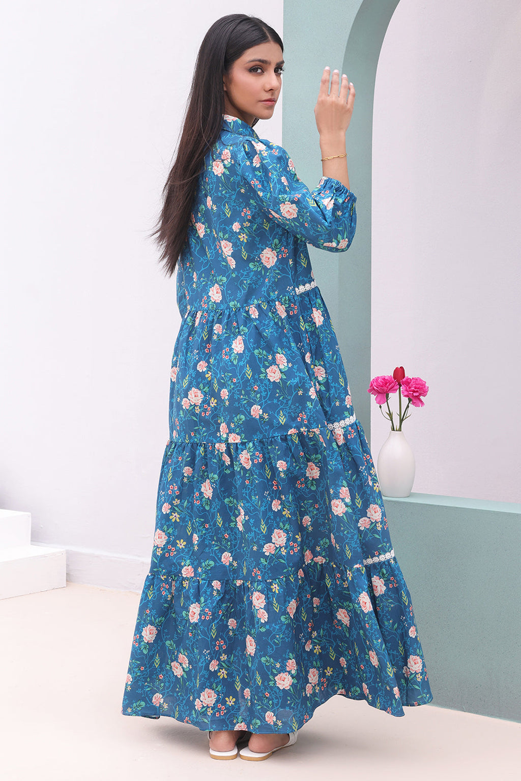 Zellbury | Unstitched 2 Piece Cambric | Shirt Shalwar - 0011 - Libasekhas
