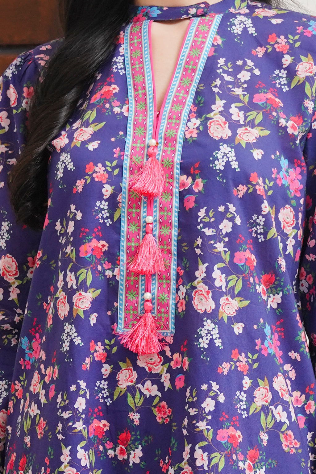 Zellbury | Unstitched 2 Piece Cambric | Shirt Shalwar - 0012 - Libasekhas