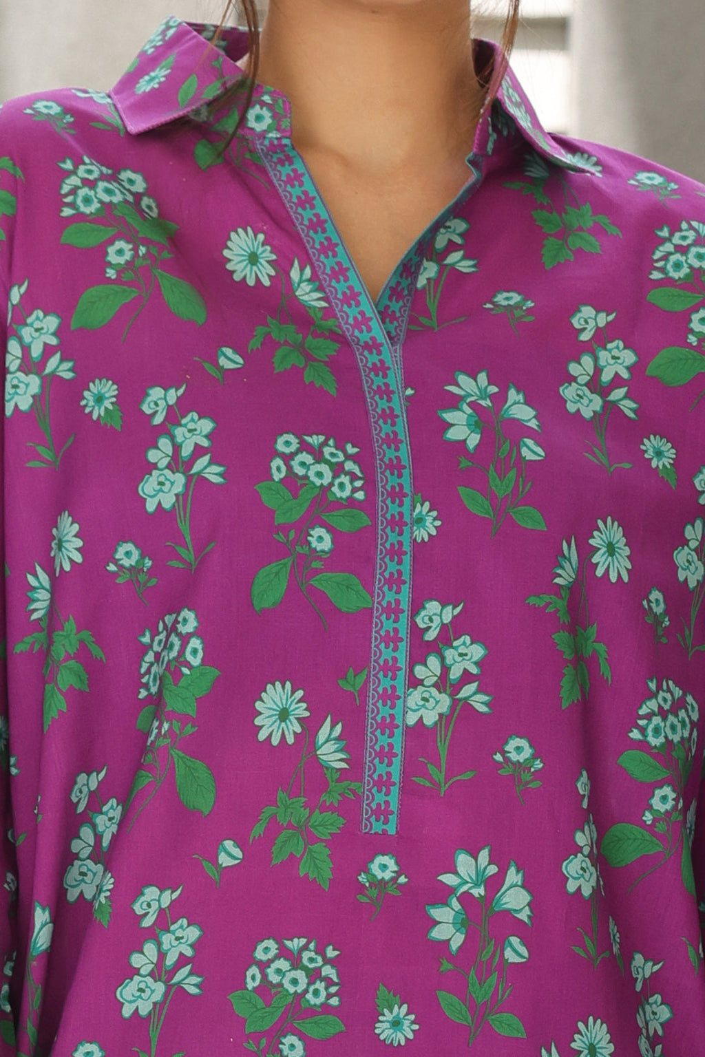 Zellbury | Unstitched 2 Piece Cambric | Shirt Shalwar - 0014 - Libasekhas
