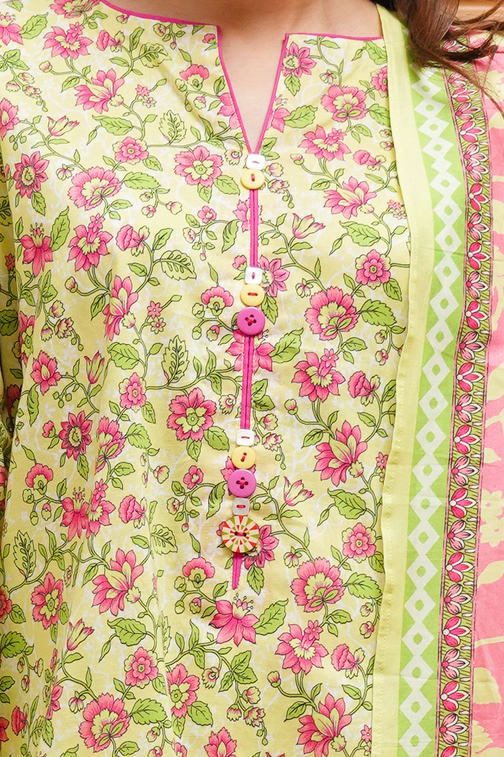 Zellbury | Unstitched 2 Piece Cambric | Shirt Dupatta - 0095 - Libasekhas