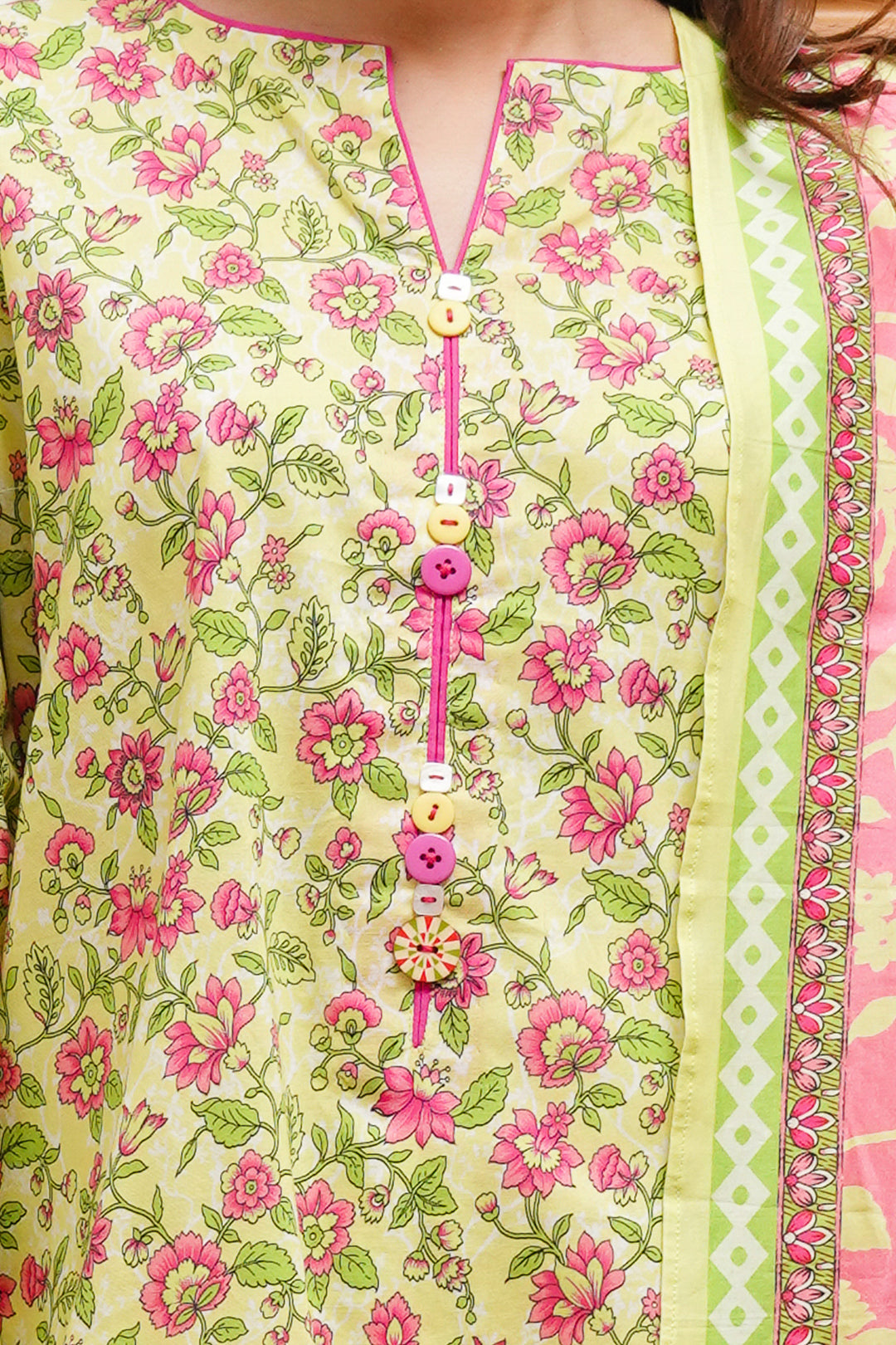 Zellbury | Unstitched 2 Piece Cambric | Shirt Dupatta - 0095 - Libasekhas
