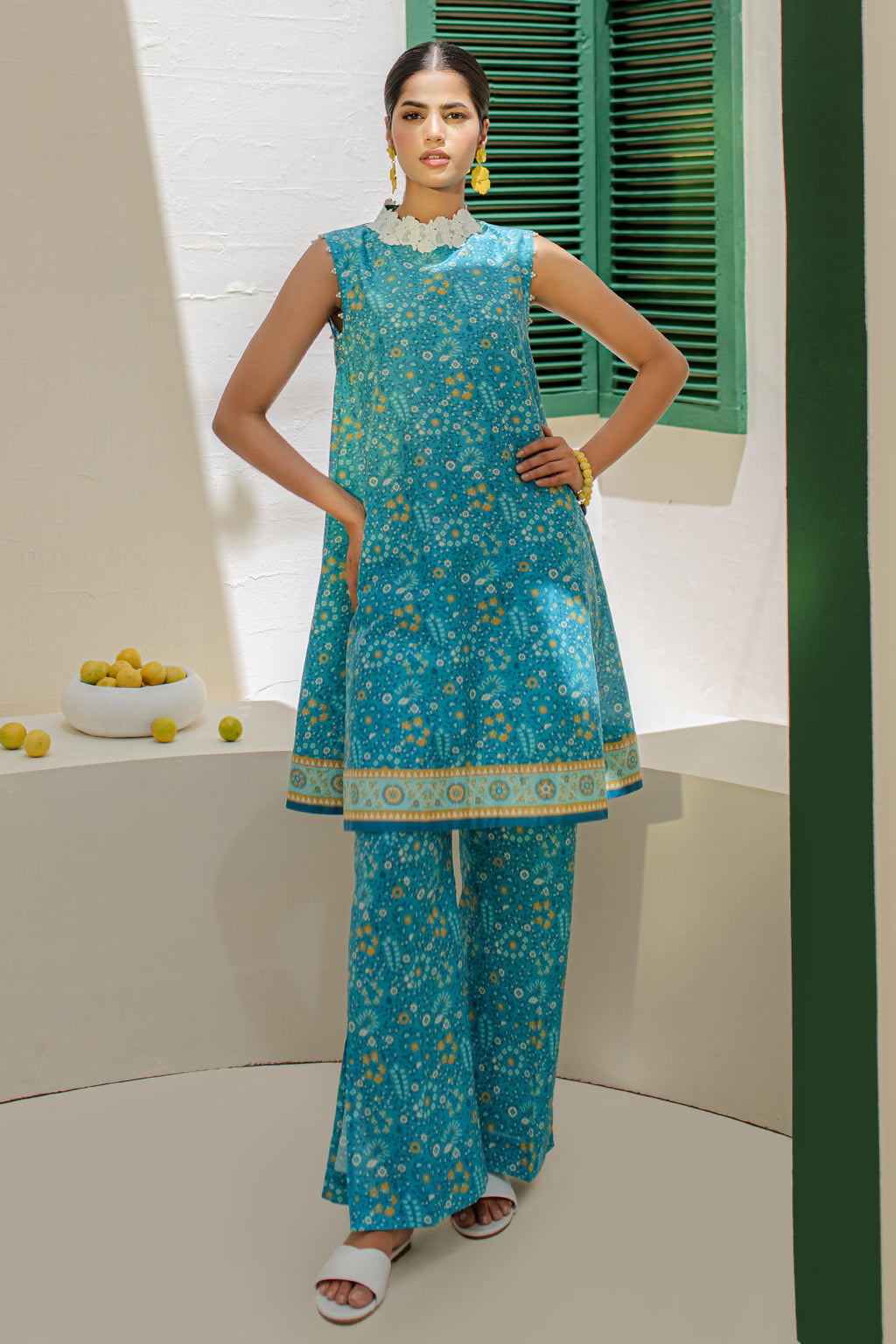 Zellbury | Unstitched 2 Piece Cambric | Shirt Shalwar - 0103 - Libasekhas