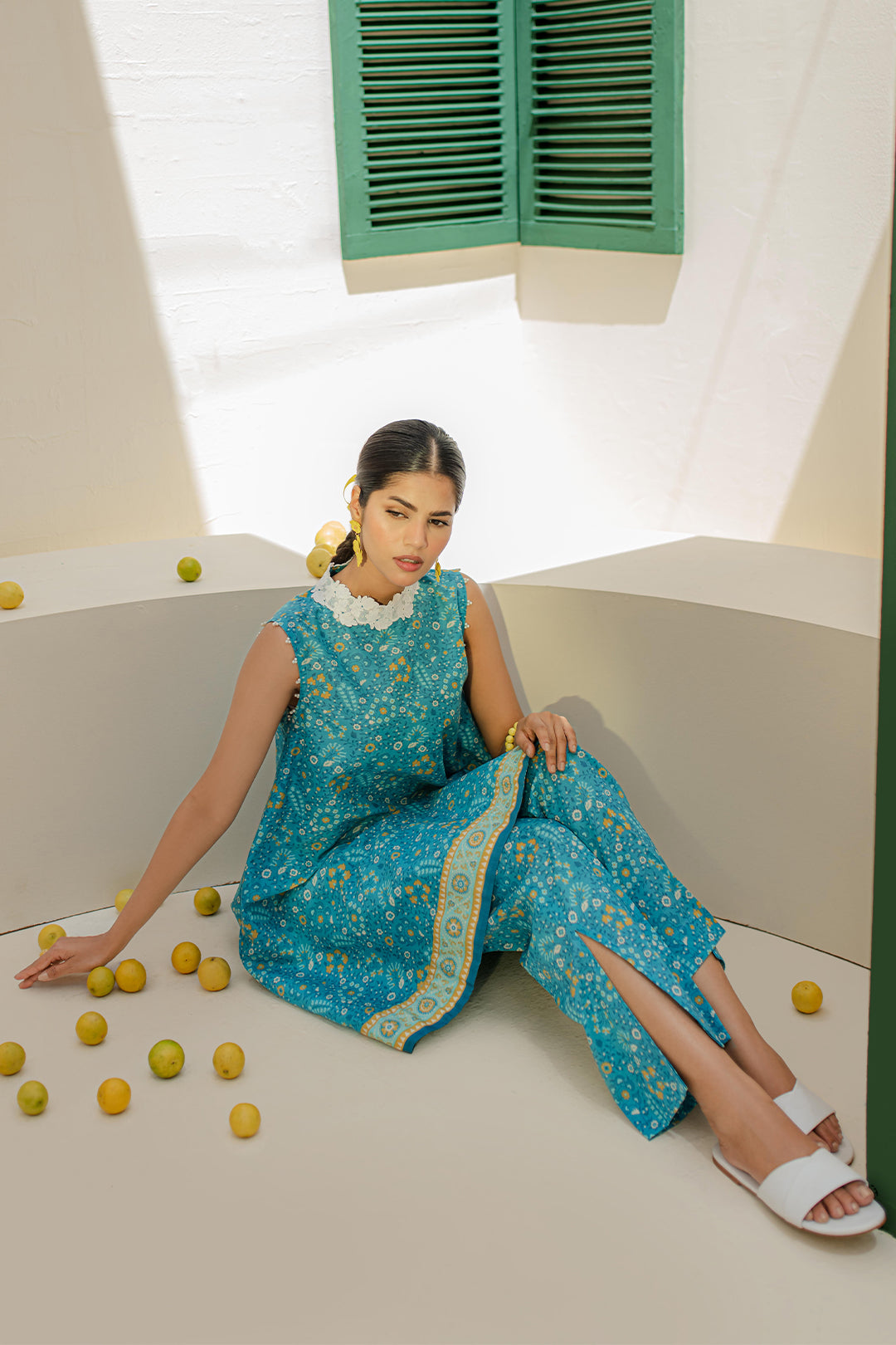 Zellbury | Unstitched 2 Piece Cambric | Shirt Shalwar - 0103 - Libasekhas