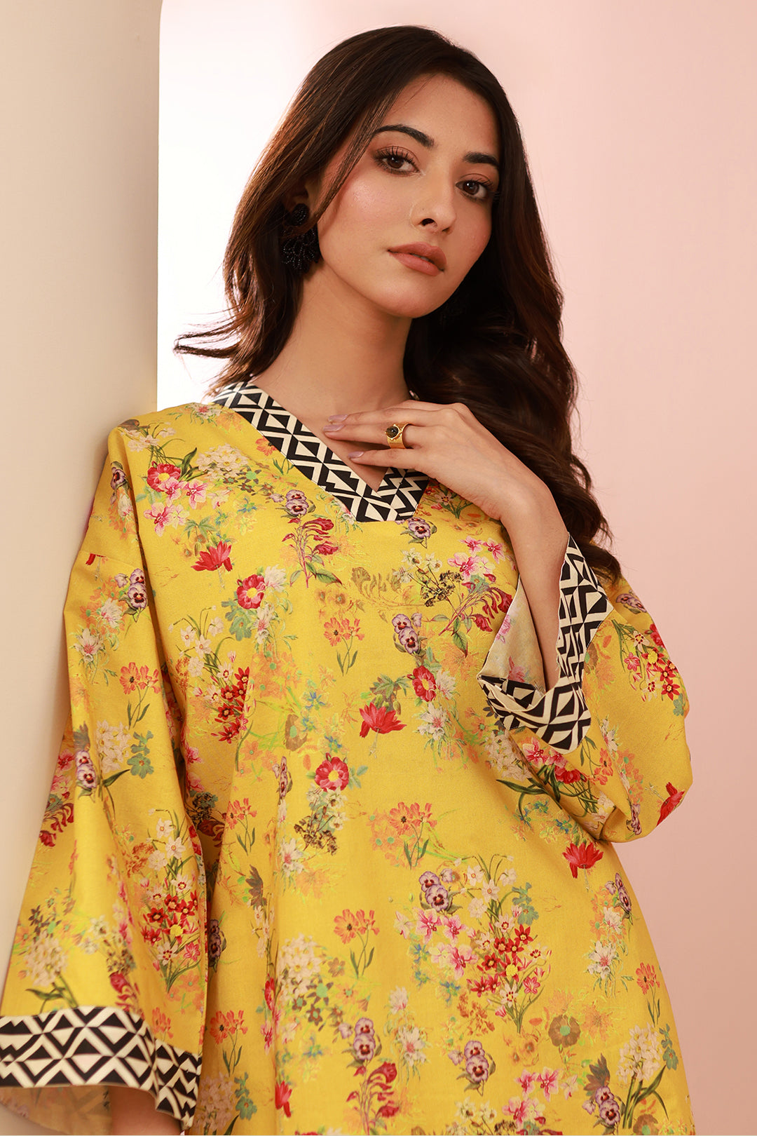 Zellbury | Unstitched 2 Piece Cambric | Shirt Shalwar - 0609 - Libasekhas
