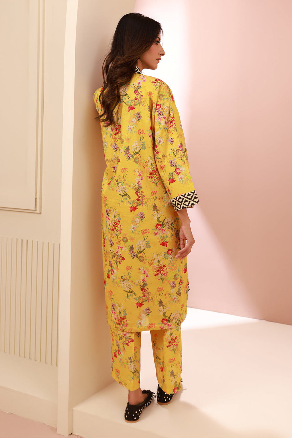 Zellbury | Unstitched 2 Piece Cambric | Shirt Shalwar - 0609 - Libasekhas