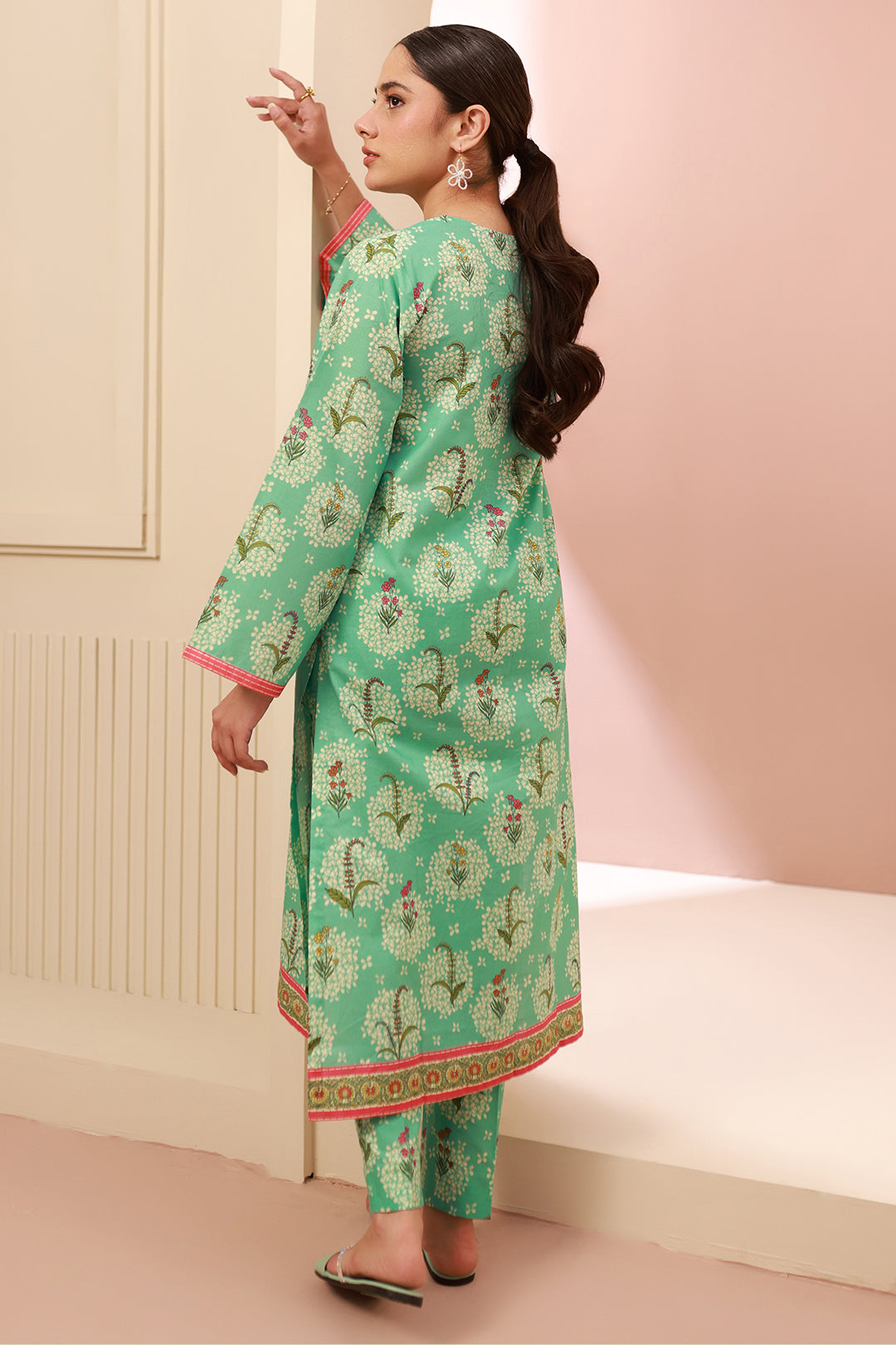 Zellbury | Unstitched 2 Piece Cambric | Shirt Shalwar - 0612 - Libasekhas