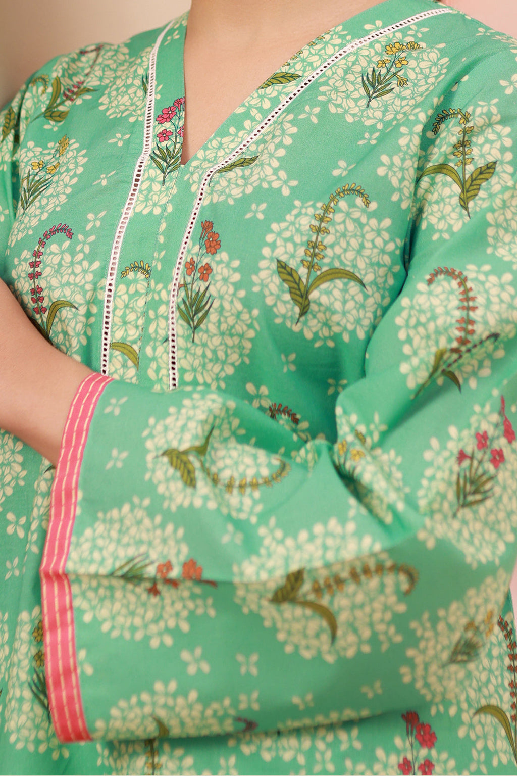 Zellbury | Unstitched 2 Piece Cambric | Shirt Shalwar - 0612 - Libasekhas