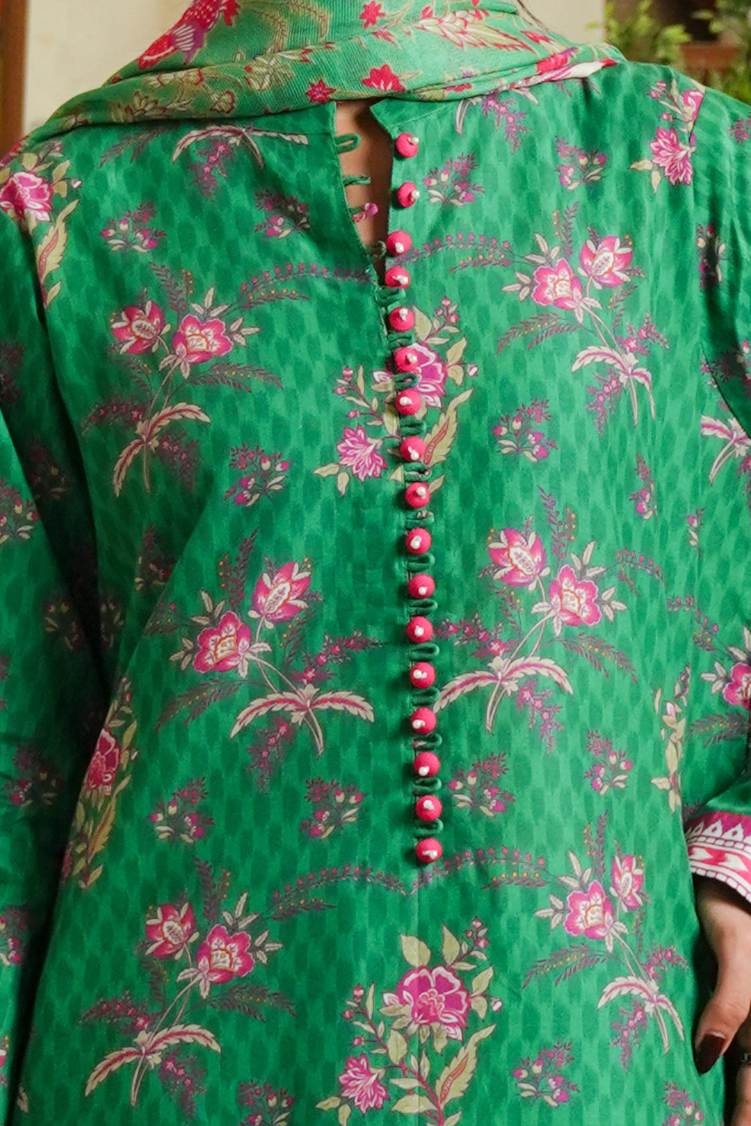 Zellbury | Unstitched 3 Piece Cambric | Shirt Shalwar Dupatta - 0118 - Libasekhas