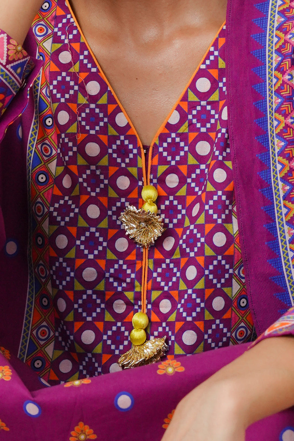 Zellbury | Unstitched 3 Piece Cambric | Shirt Shalwar Dupatta - 0124 - Libasekhas
