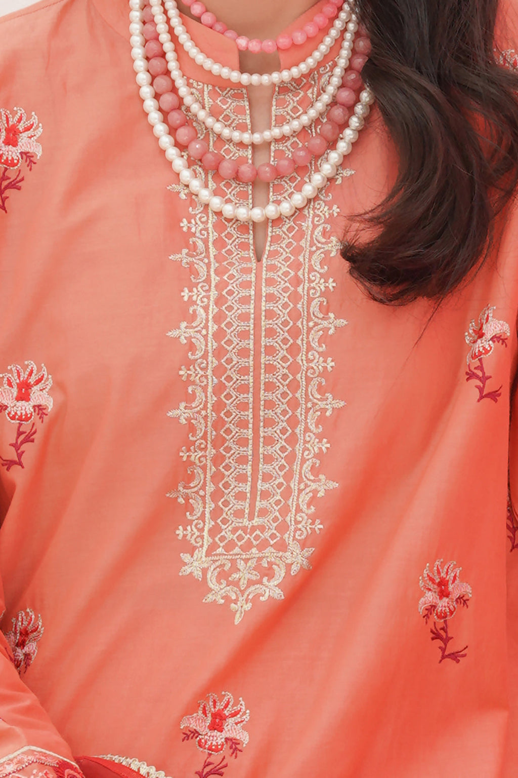 Zellbury | Unstitched 3 Piece Lawn | Embroidered Shirt Shalwar Dupatta - 0365 - Libasekhas