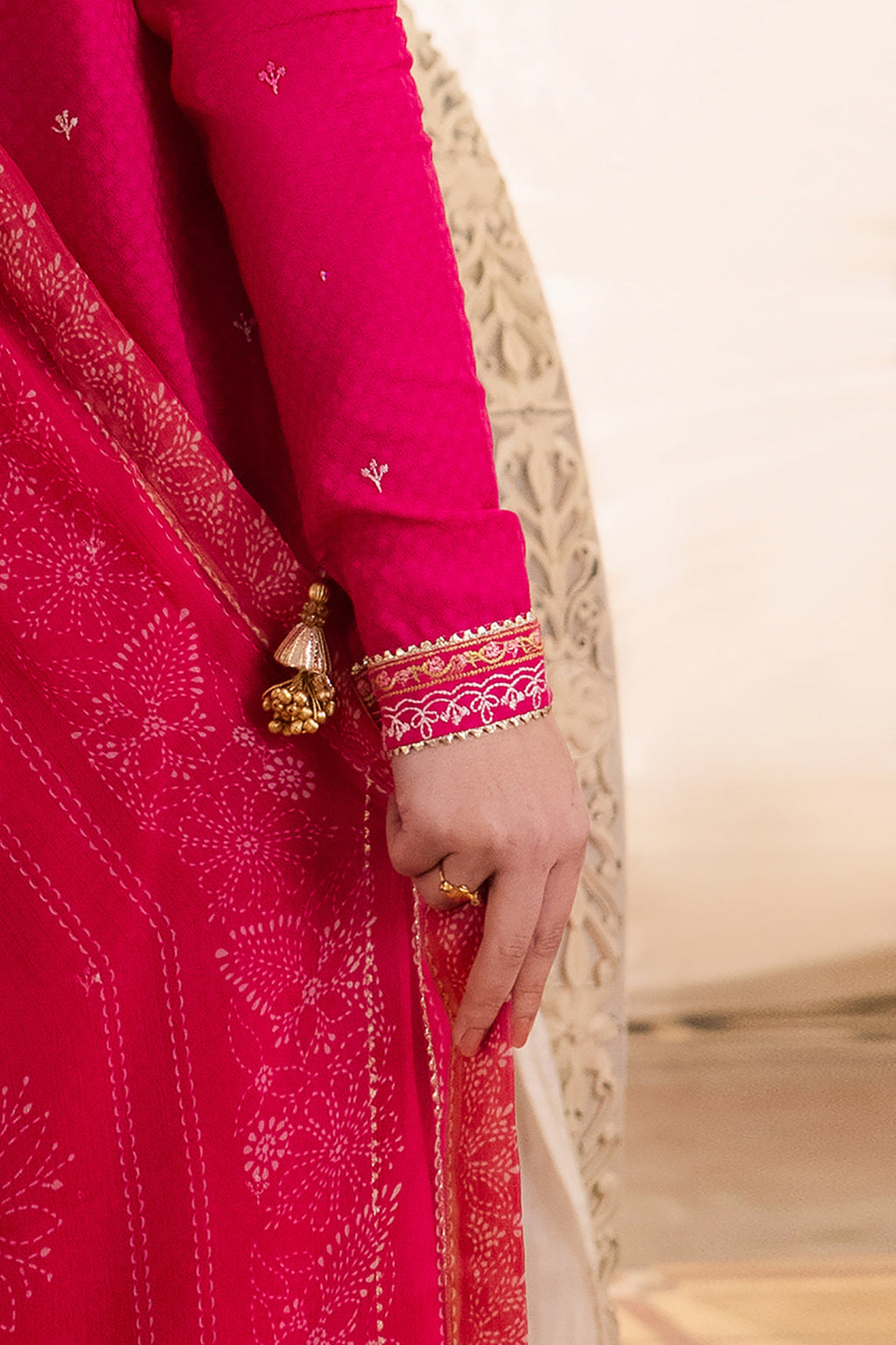 Zellbury | Unstitched 3 Piece Jacquard | Embroidered Shirt Shalwar Dupatta - 1118 - Libasekhas