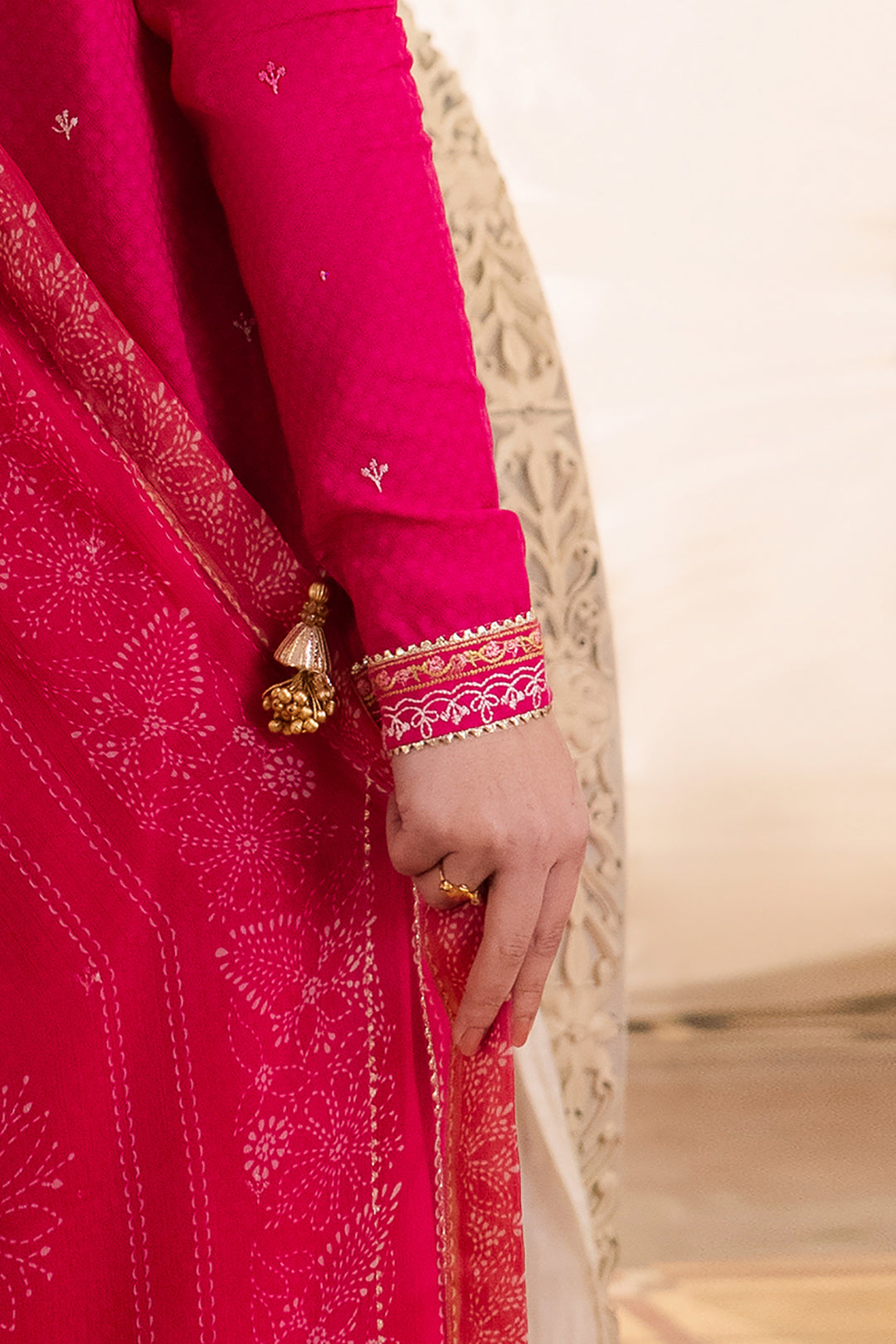 Zellbury | Unstitched 3 Piece Jacquard | Embroidered Shirt Shalwar Dupatta - 1118 - Libasekhas