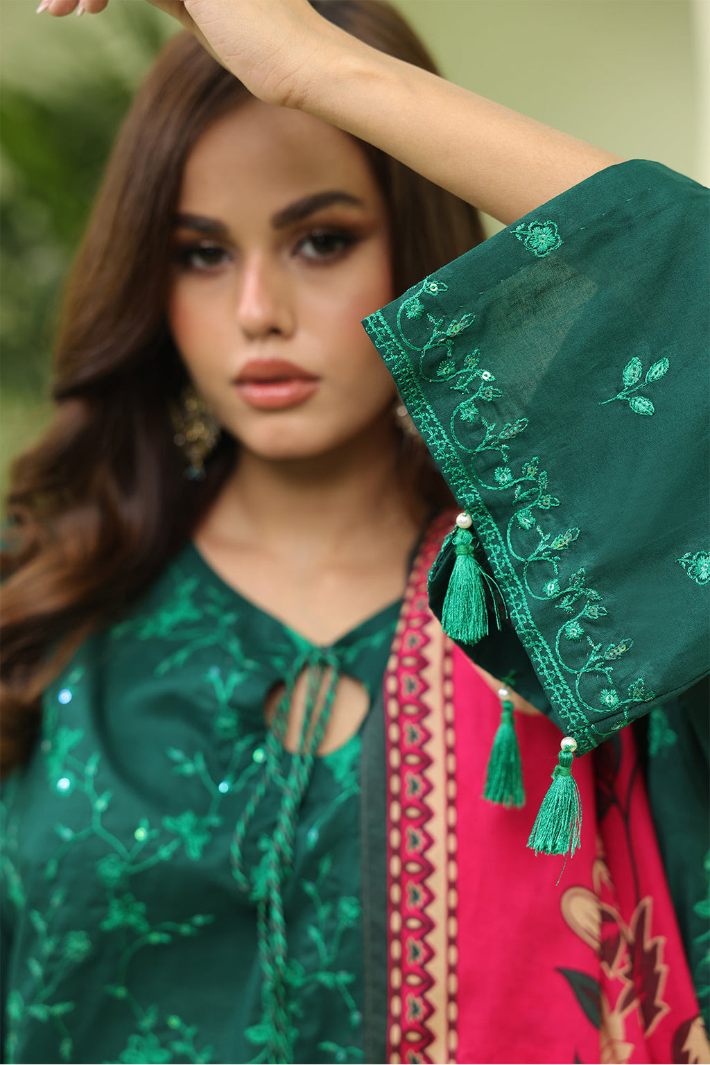Zellbury | Unstitched 3 Piece Lawn | Embroidered Shirt Shalwar Dupatta - 1264 - Libasekhas