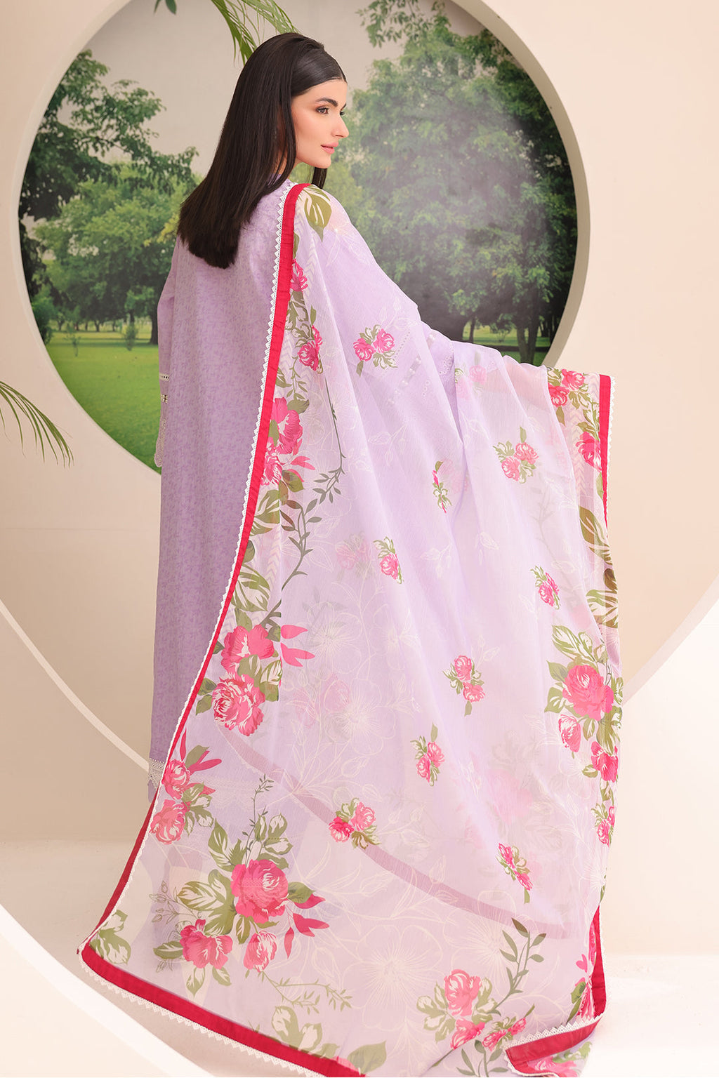 Zellbury | Unstitched 3 Piece Jacquard | Embroidered Shirt Shalwar Dupatta - 1764 - Libasekhas
