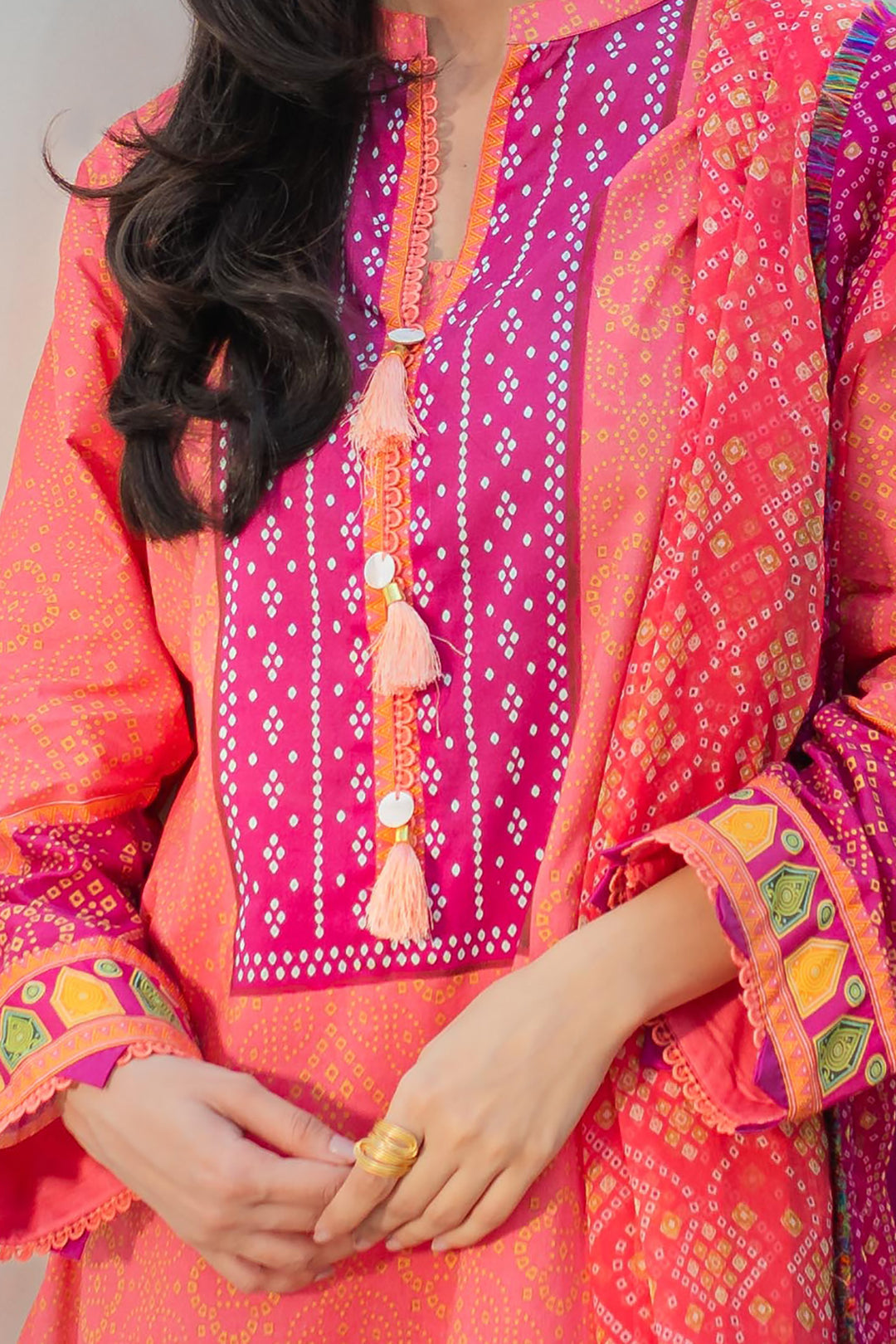 Zellbury | Unstitched 2 Piece Lawn | Shirt Dupatta - 1150 - Libasekhas
