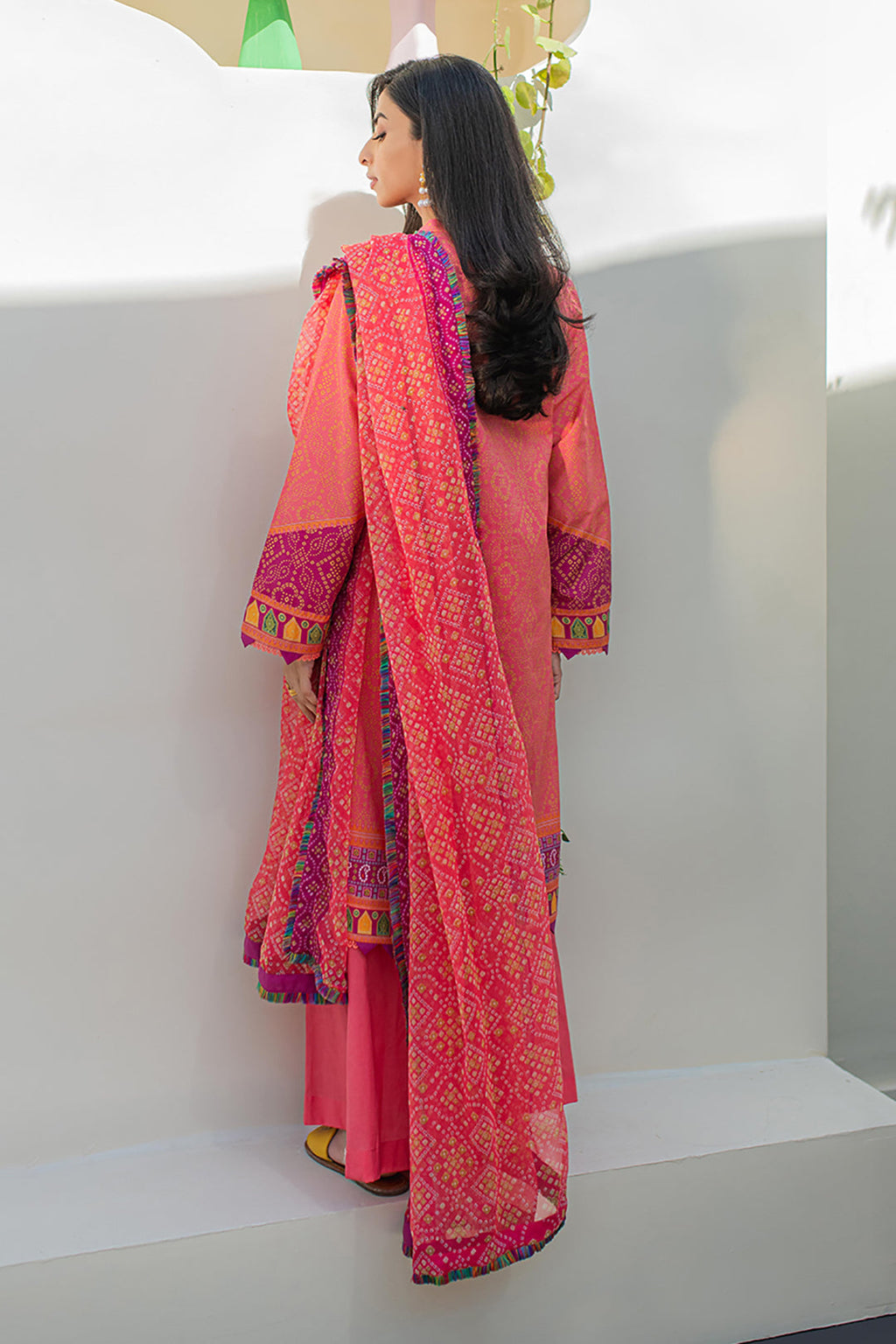 Zellbury | Unstitched 2 Piece Lawn | Shirt Dupatta - 1150 - Libasekhas