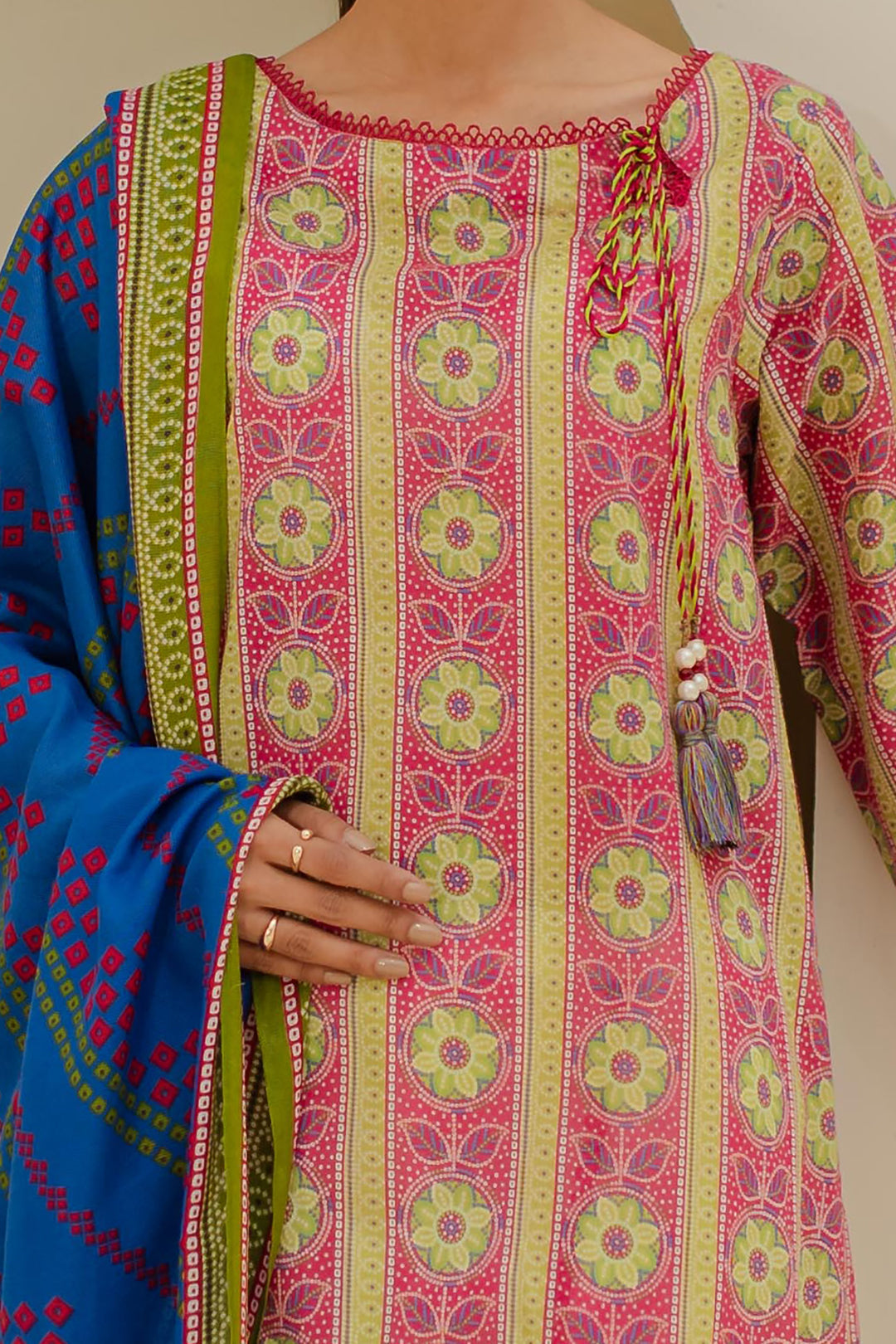 Zellbury | Unstitched 2 Piece Lawn | Shirt Dupatta - 1156 - Libasekhas