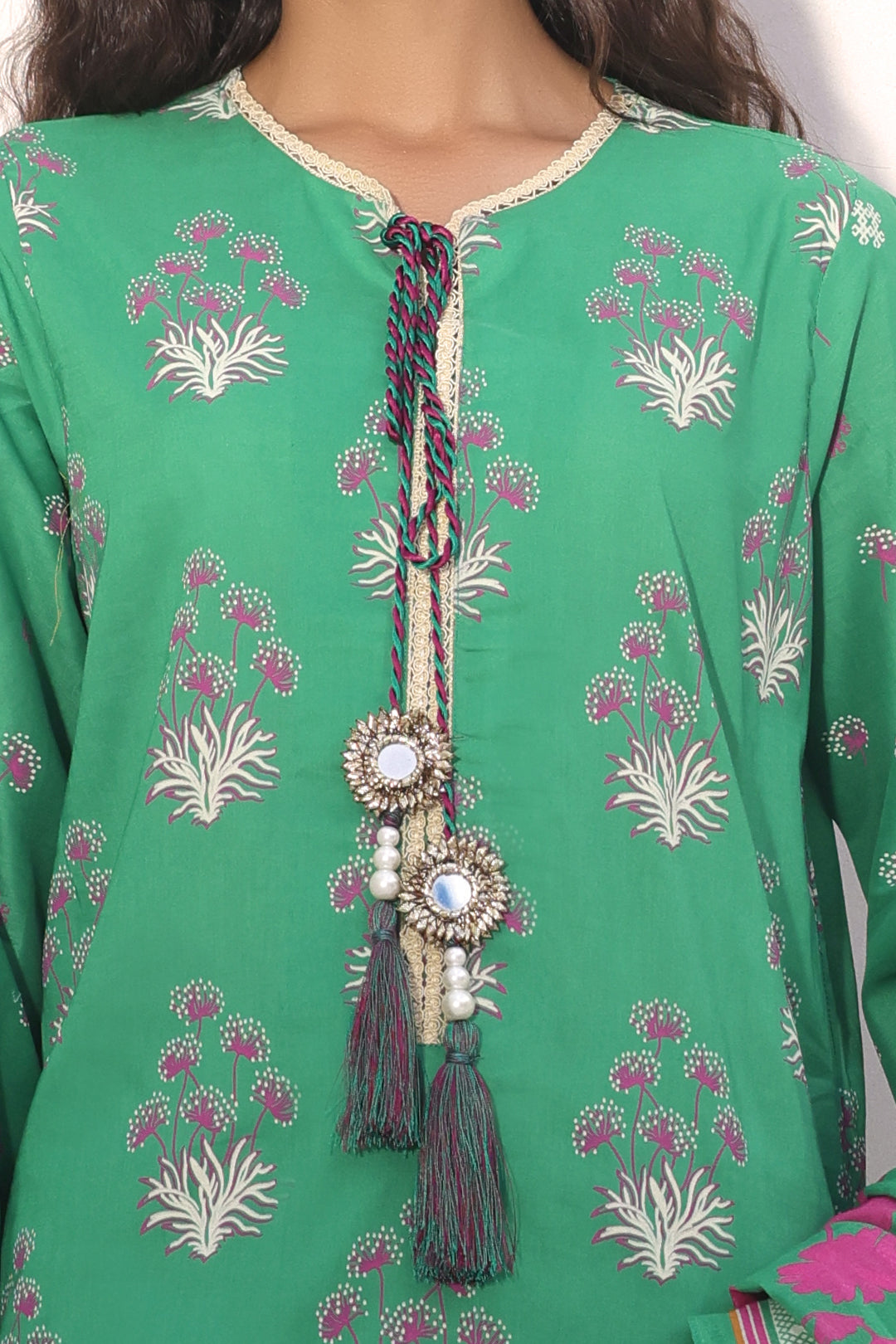 Zellbury | Unstitched 3 Piece Lawn | Shirt Shalwar Dupatta - 1238 - Libasekhas