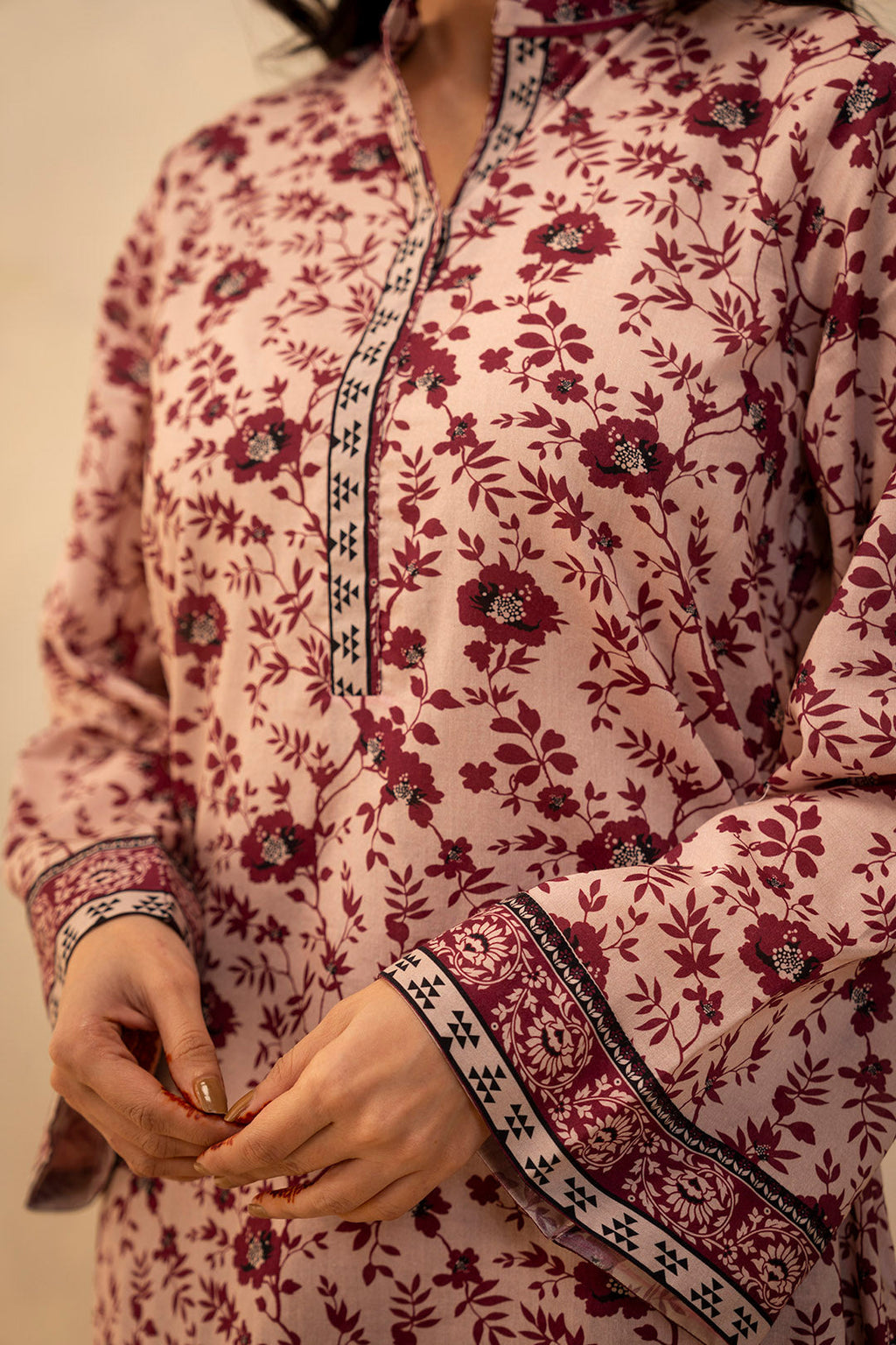 Zellbury | Unstitched 2 Piece Lawn | Shirt Shalwar - 0015 - Libasekhas