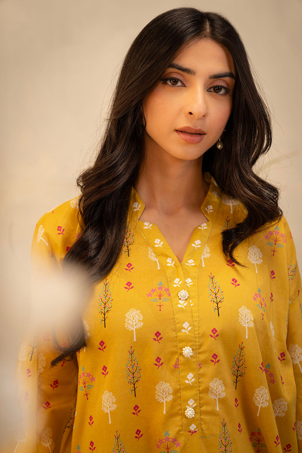 Zellbury | Unstitched 2 Piece Lawn | Shirt Shalwar - 0019 - Libasekhas