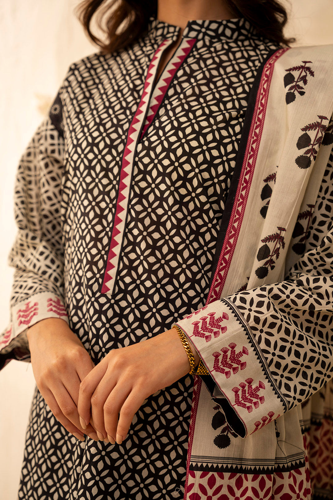 Zellbury | Unstitched 2 Piece Lawn | Shirt Dupatta - 0090 - Libasekhas