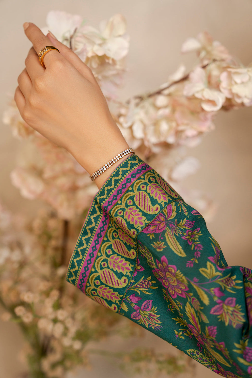 Zellbury | Unstitched 2 Piece Lawn | Shirt Shalwar - 0091 - Libasekhas