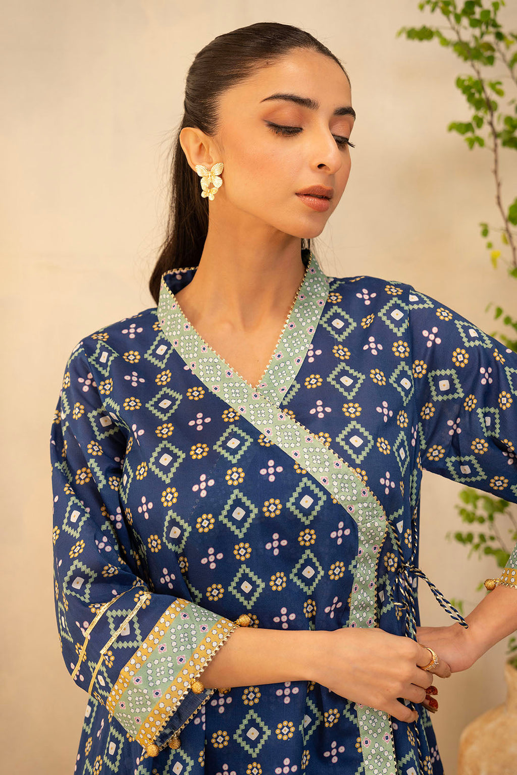 Zellbury | Unstitched 2 Piece Lawn | Shirt Shalwar - 0095 - Libasekhas