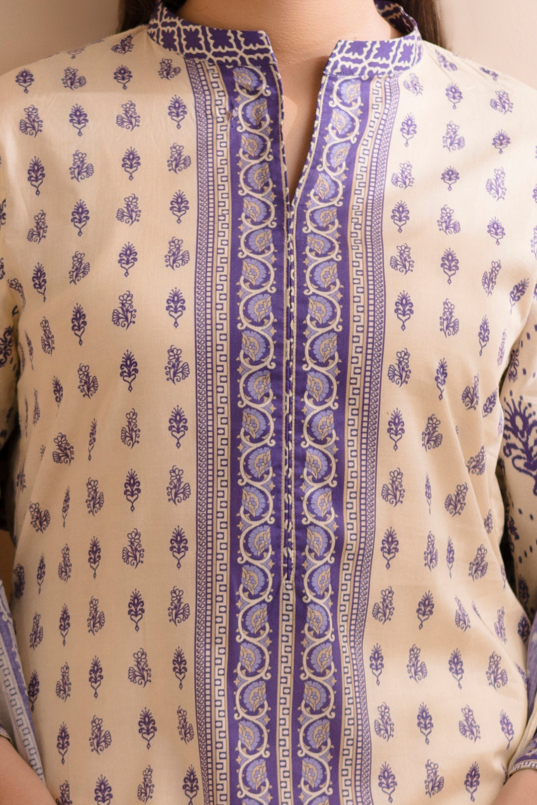 Zellbury | Unstitched 2 Piece Lawn | Shirt Dupatta - 0158 - Libasekhas