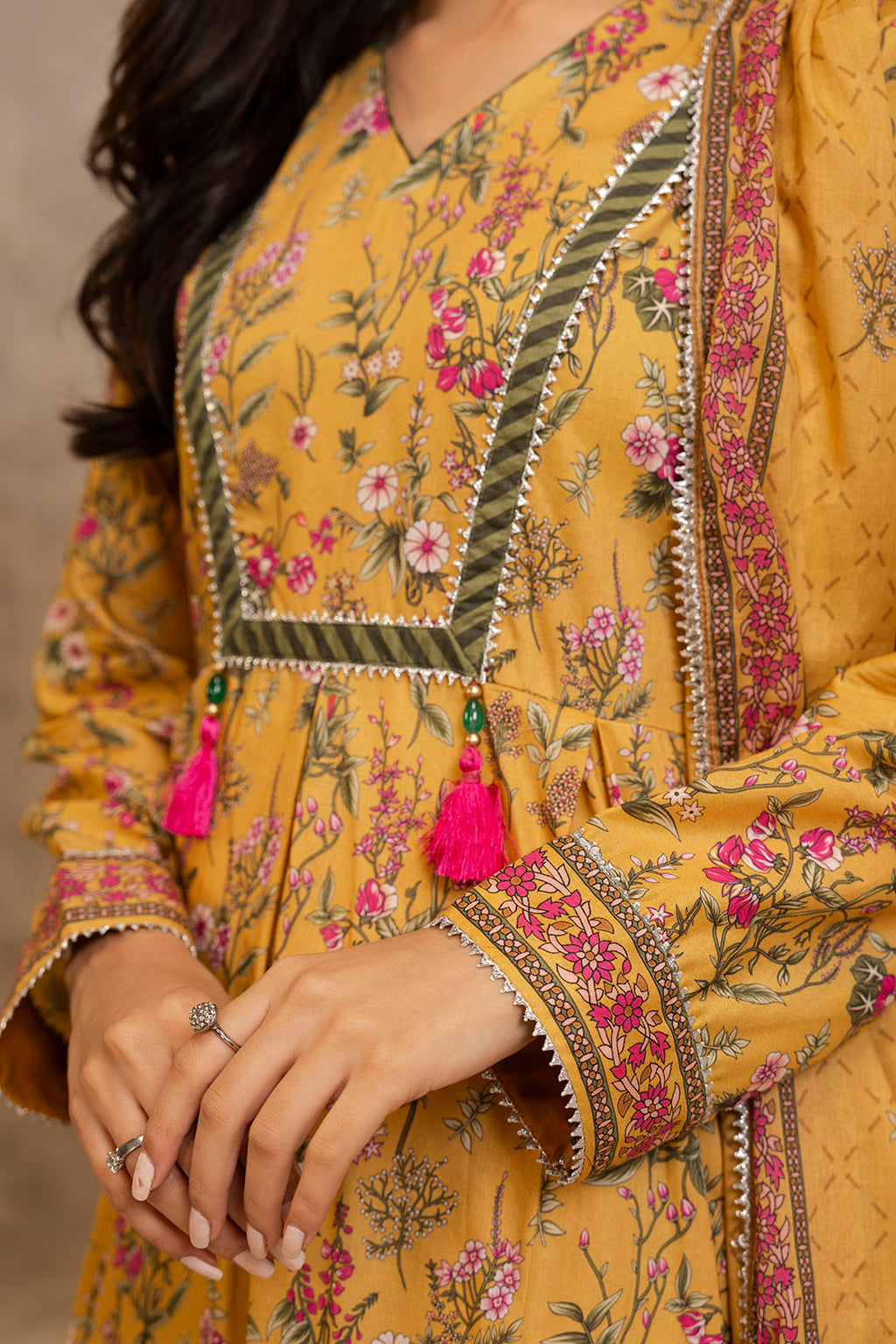 Zellbury | Unstitched 2 Piece Lawn | Shirt Dupatta - 0159 - Libasekhas