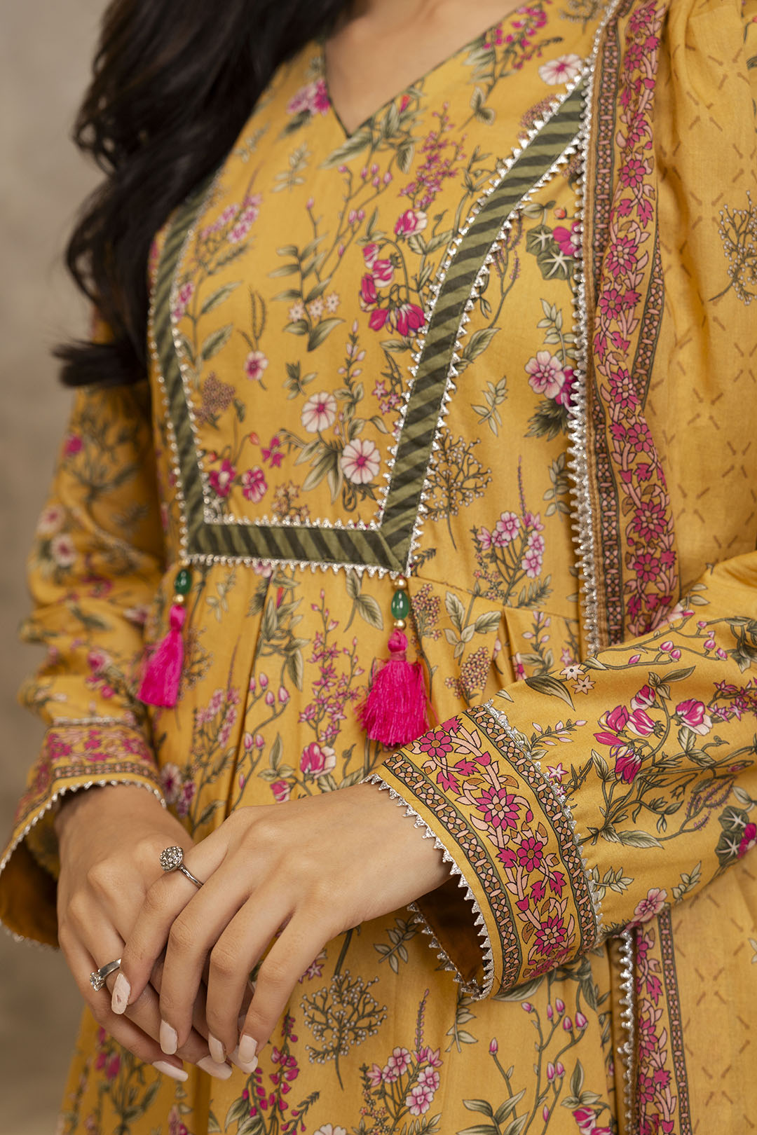 Zellbury | Unstitched 2 Piece Lawn | Shirt Dupatta - 0159 - Libasekhas
