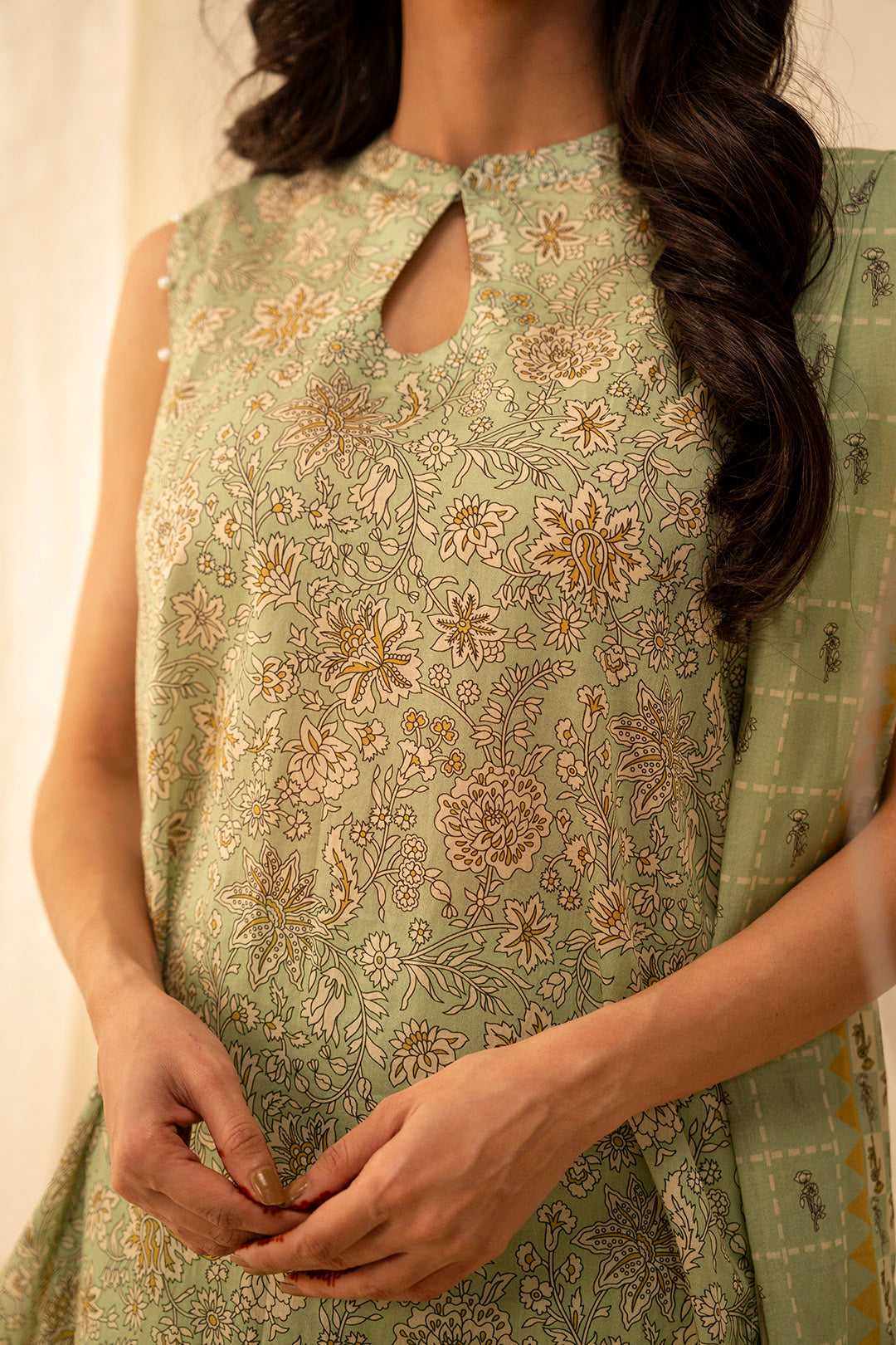 Zellbury | Unstitched 3 Piece Lawn | Shirt Shalwar Dupatta - 0027 - Libasekhas