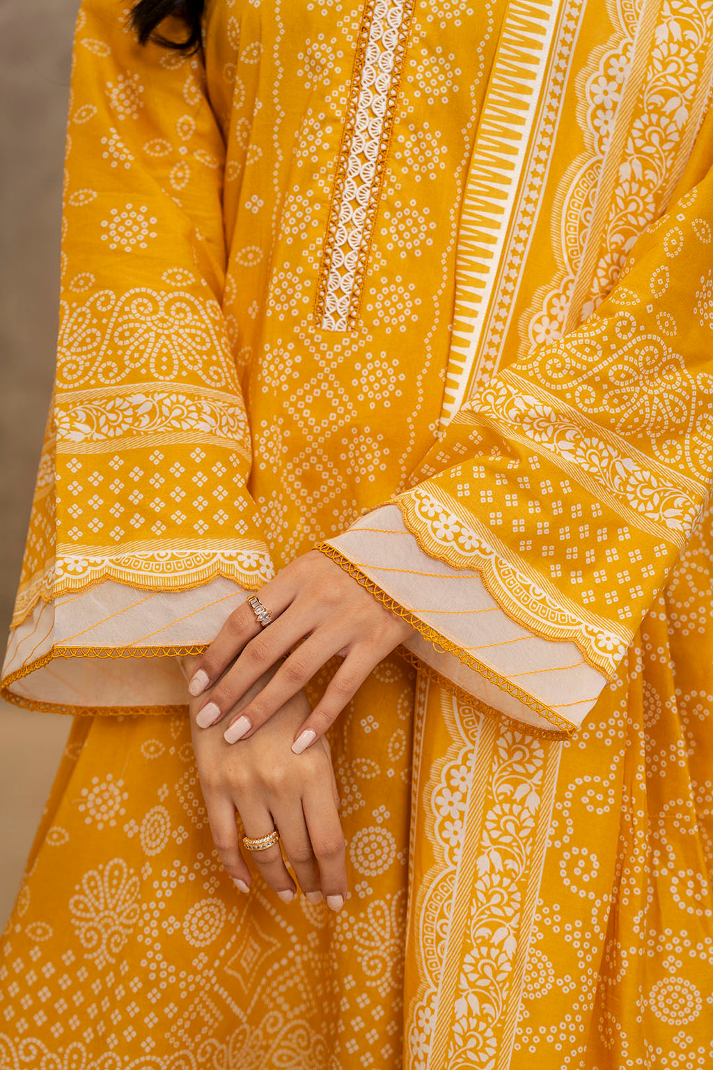 Zellbury | Unstitched 3 Piece Lawn | Shirt Shalwar Dupatta - 0056 - Libasekhas