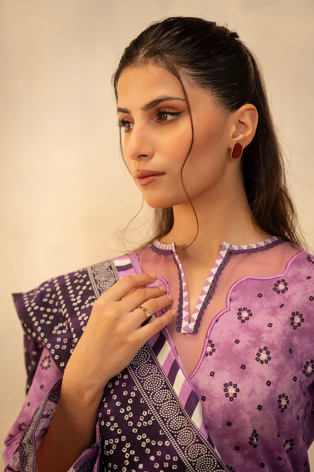 Zellbury | Unstitched 3 Piece Lawn | Shirt Shalwar Dupatta - 0126 - Libasekhas