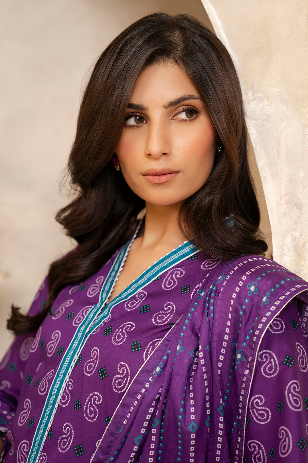 Zellbury | Unstitched 3 Piece Lawn | Shirt Shalwar Dupatta - 0265 - Libasekhas