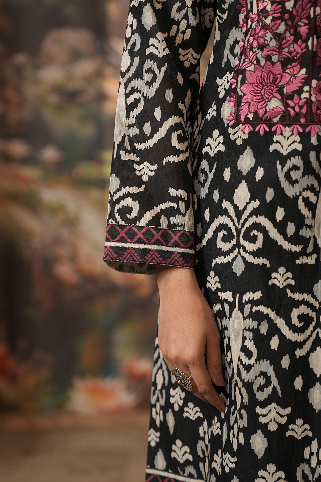 Zellbury | Unstitched 2 Piece Khaddar | Embroidered Shirt Dupatta - 0348 - Libasekhas
