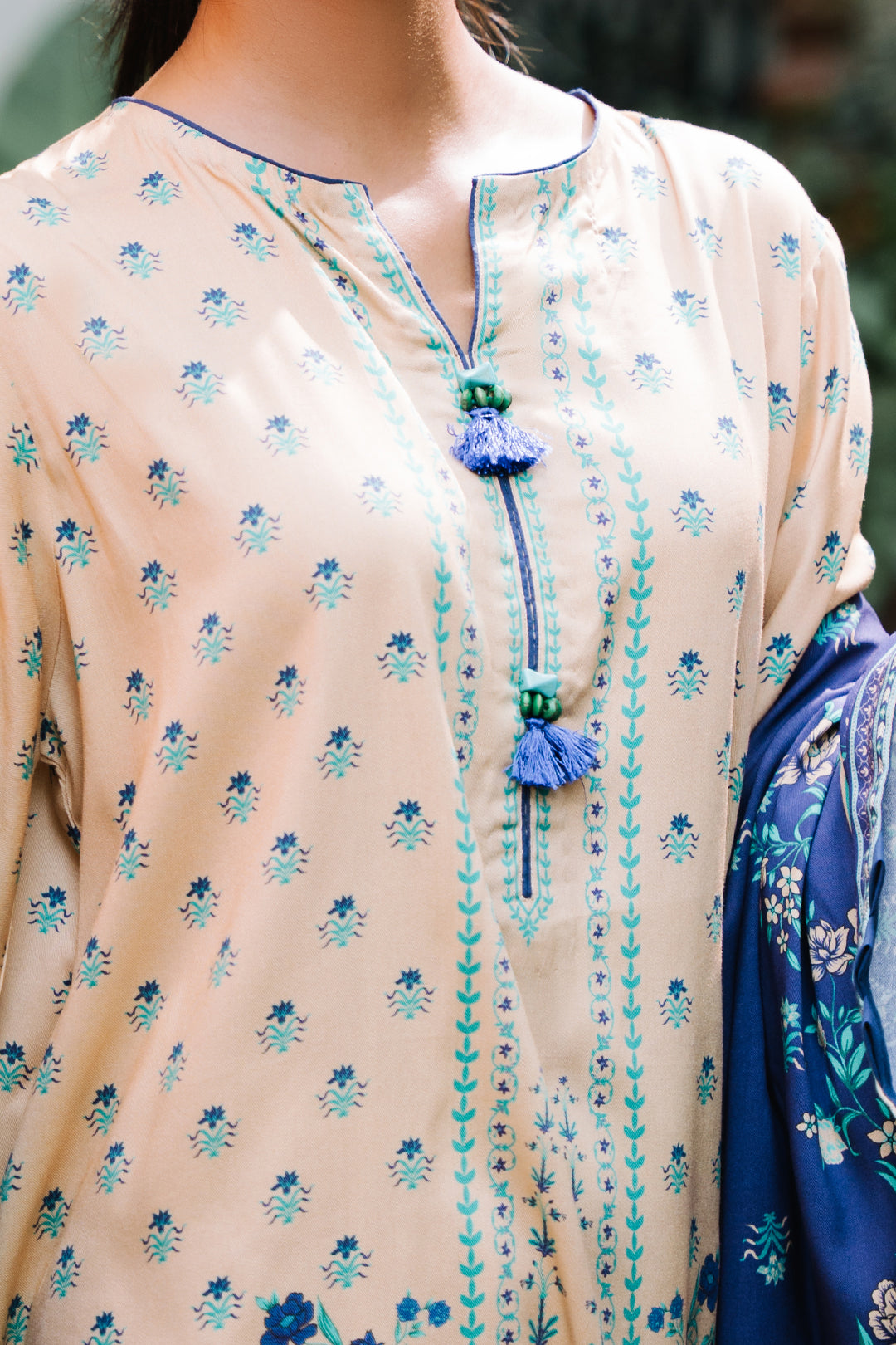 Zellbury | Unstitched 2 Piece Viscose | Shirt Dupatta - 0161 - Libasekhas