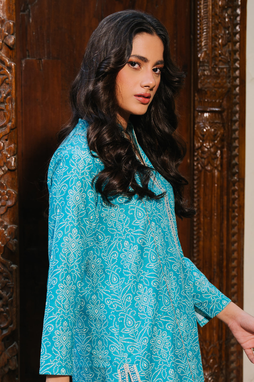 Zellbury | Unstitched 2 Piece Khaddar | Shirt Shalwar - 0168 - Libasekhas