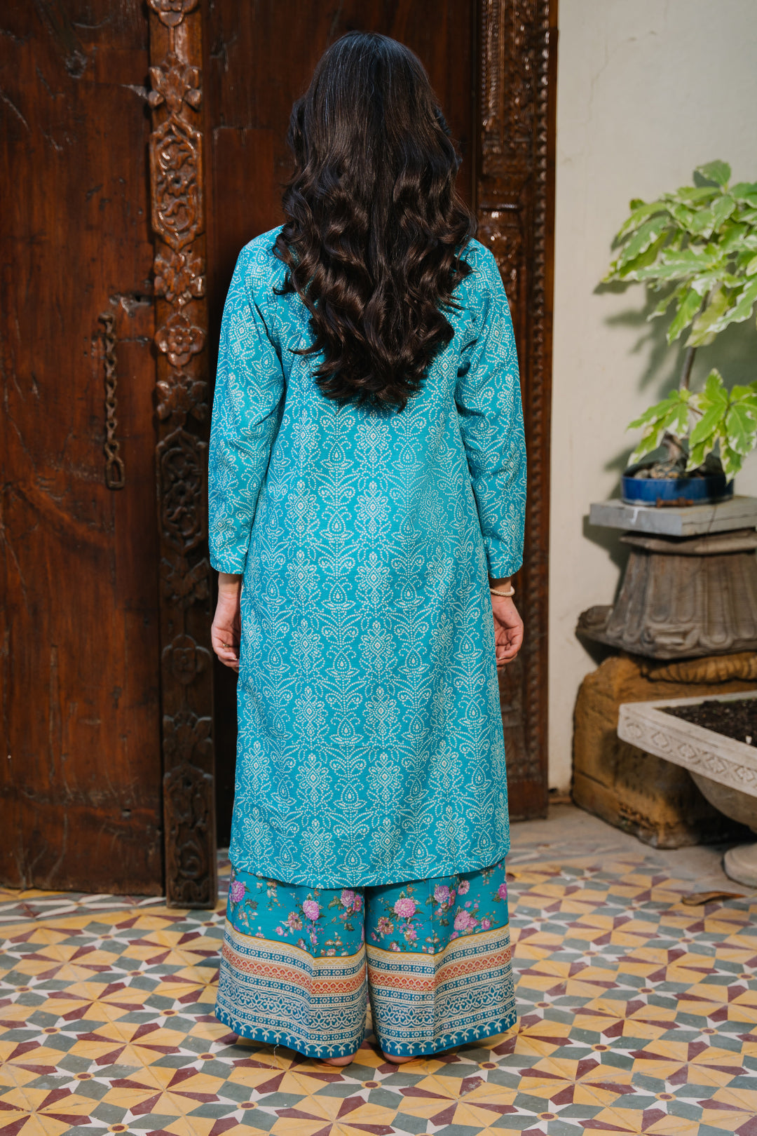 Zellbury | Unstitched 2 Piece Khaddar | Shirt Shalwar - 0168 - Libasekhas