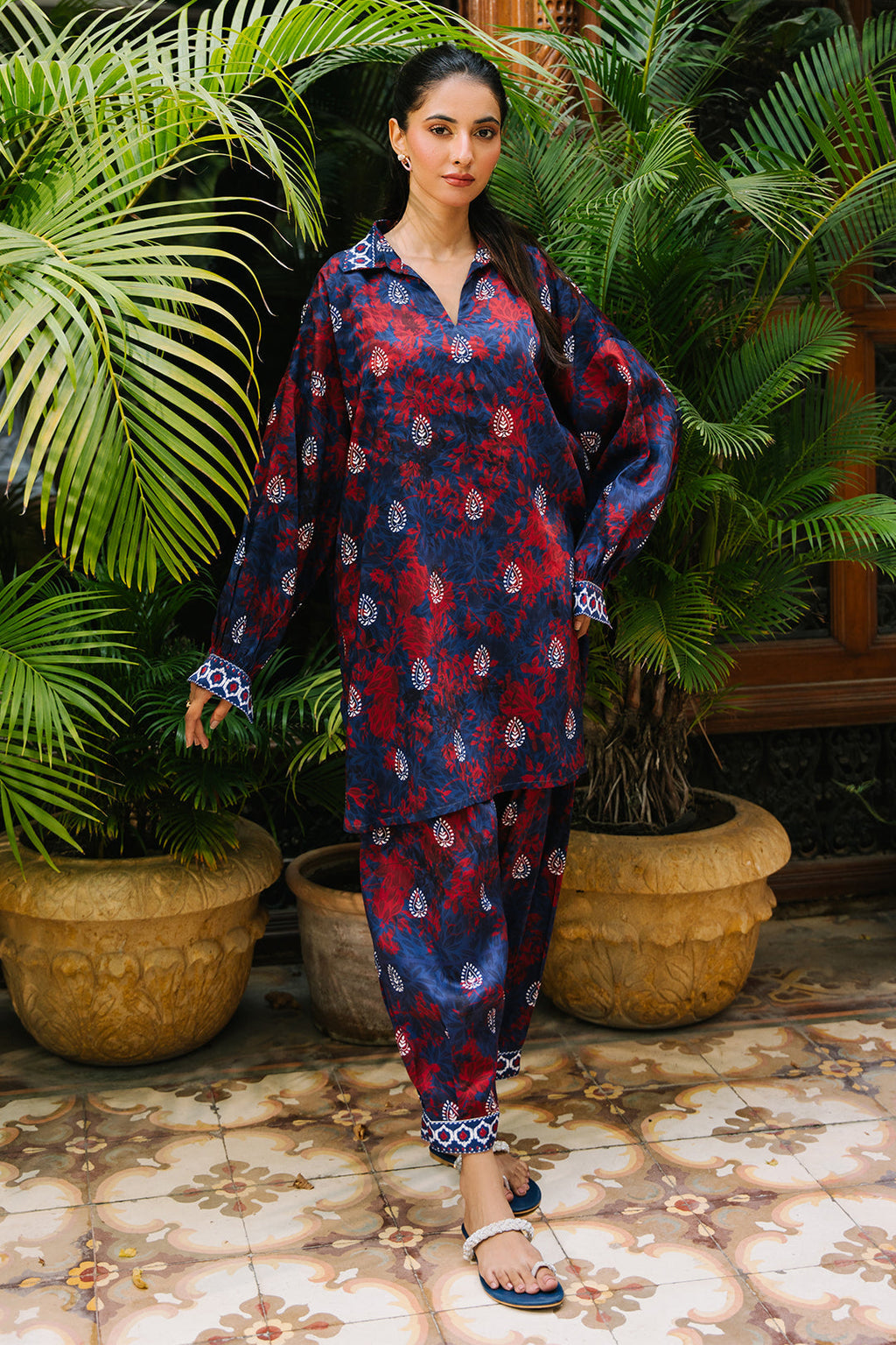 Zellbury | Unstitched 2 Piece Viscose | Shirt Shalwar - 0169 - Libasekhas