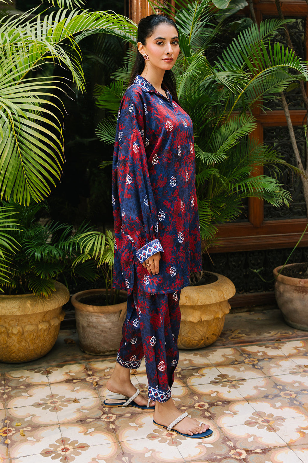 Zellbury | Unstitched 2 Piece Viscose | Shirt Shalwar - 0169 - Libasekhas