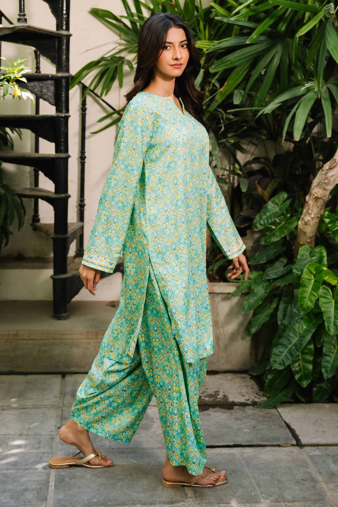 Zellbury | Unstitched 2 Piece Viscose | Shirt Shalwar - 0170 - Libasekhas