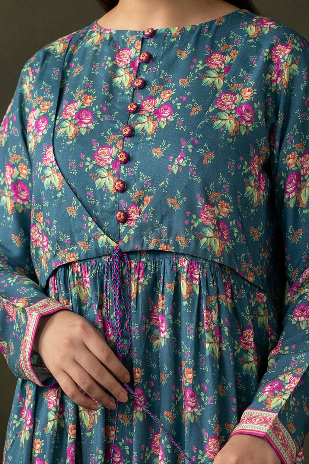Zellbury | Unstitched 2 Piece Viscose | Shirt Shalwar - 0261 - Libasekhas