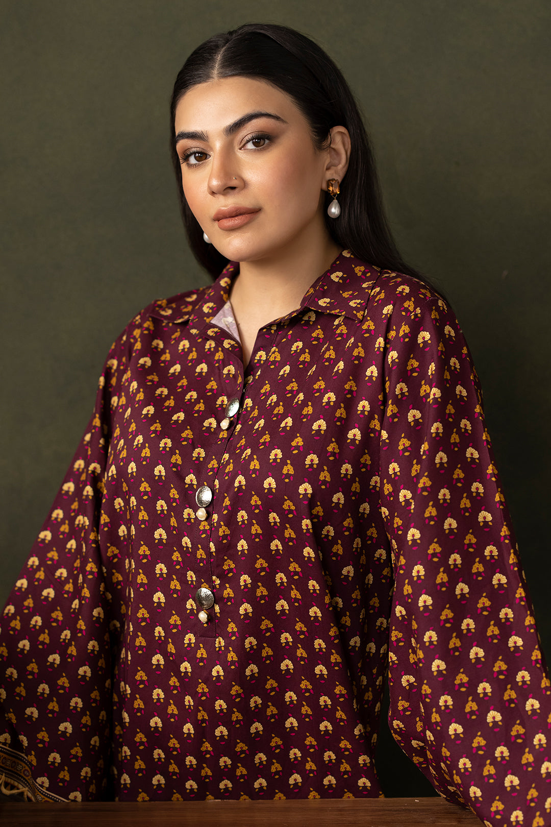 Zellbury | Unstitched 2 Piece Viscose | Shirt Shalwar - 0262 - Libasekhas