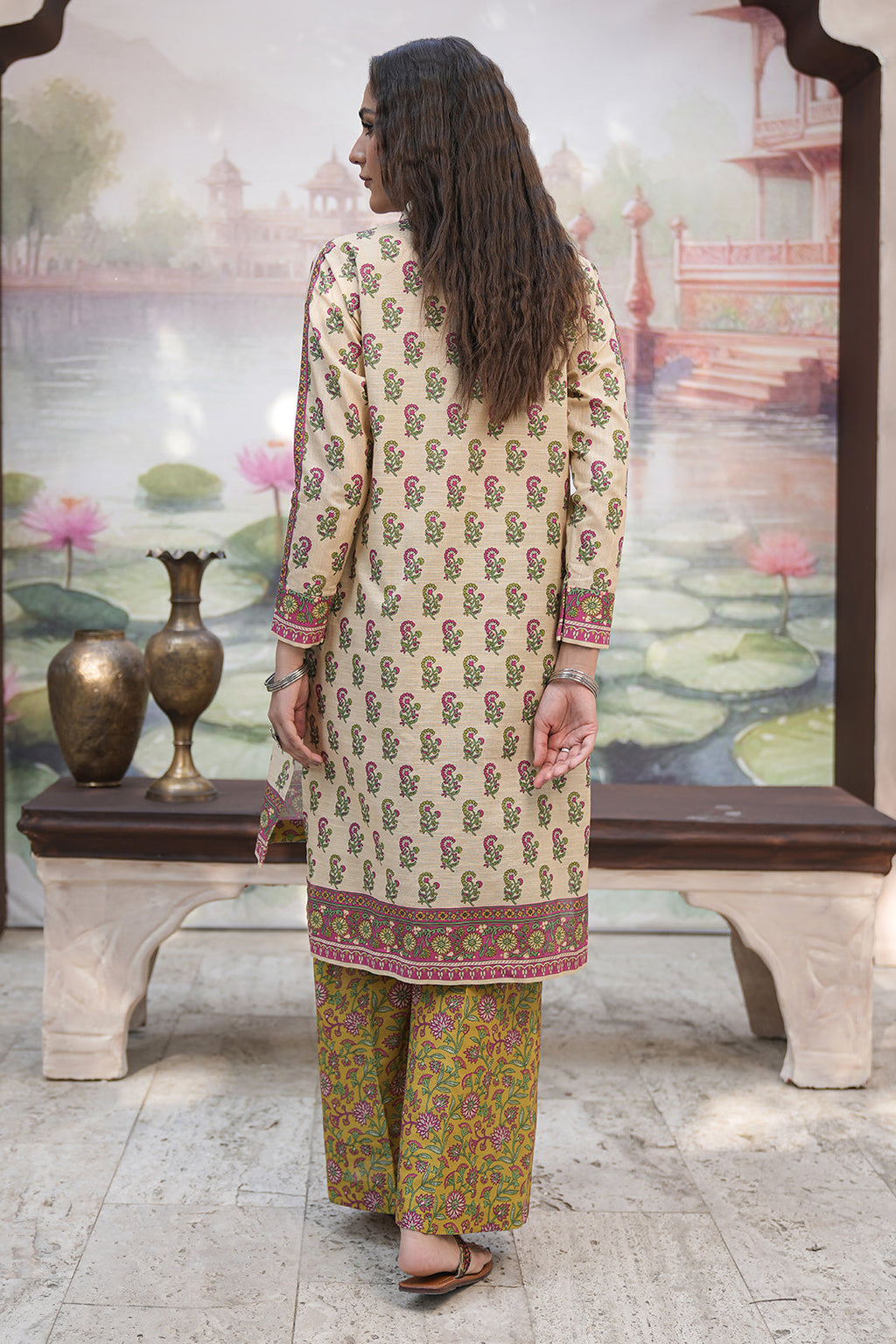 Zellbury | Unstitched 2 Piece Khaddar | Shirt Shalwar - 0338 - Libasekhas