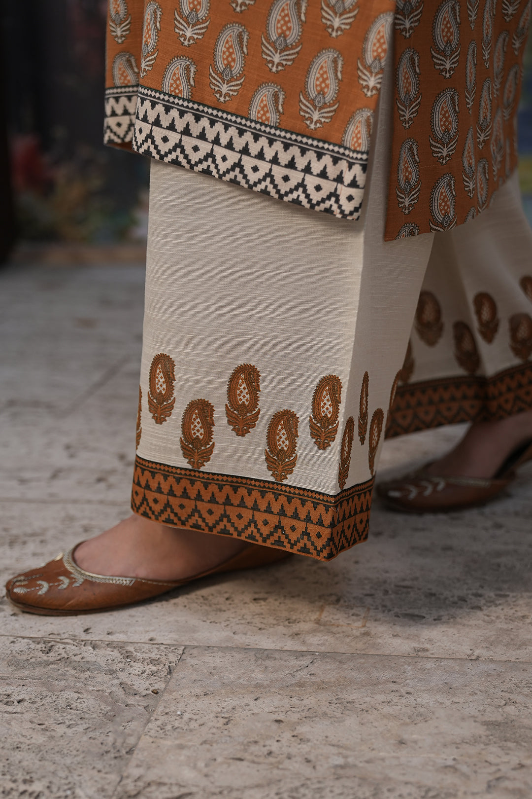 Zellbury | Unstitched 2 Piece Khaddar | Shirt Shalwar - 0339 - Libasekhas