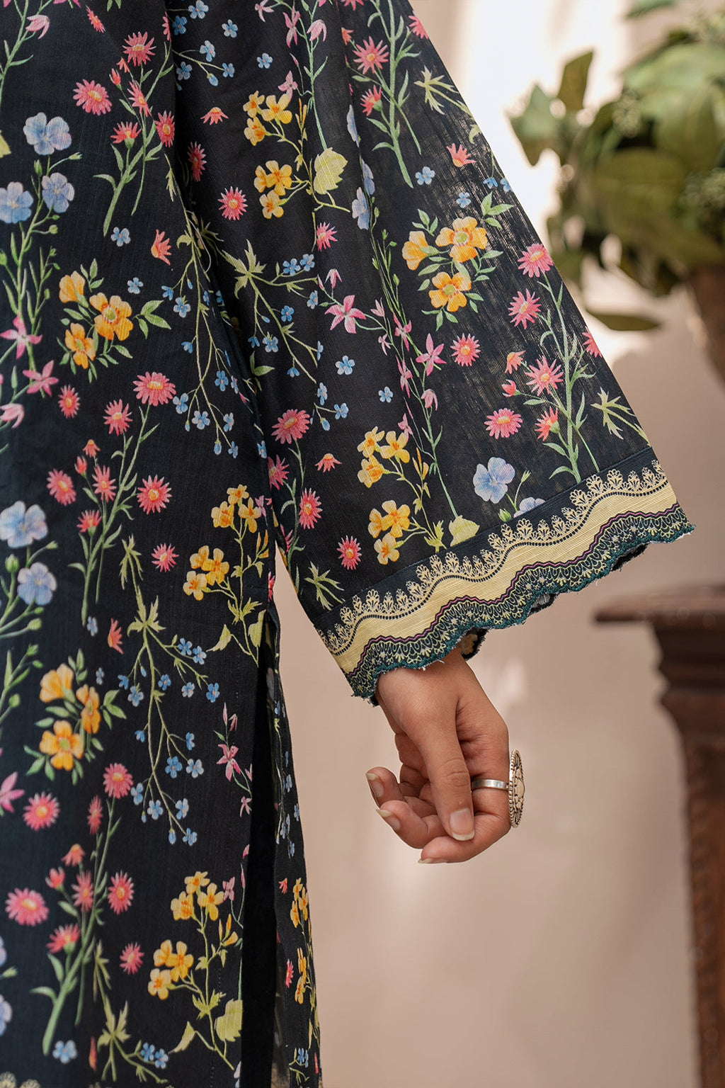 Zellbury | Unstitched 2 Piece Khaddar | Shirt Shalwar - 0341 - Libasekhas