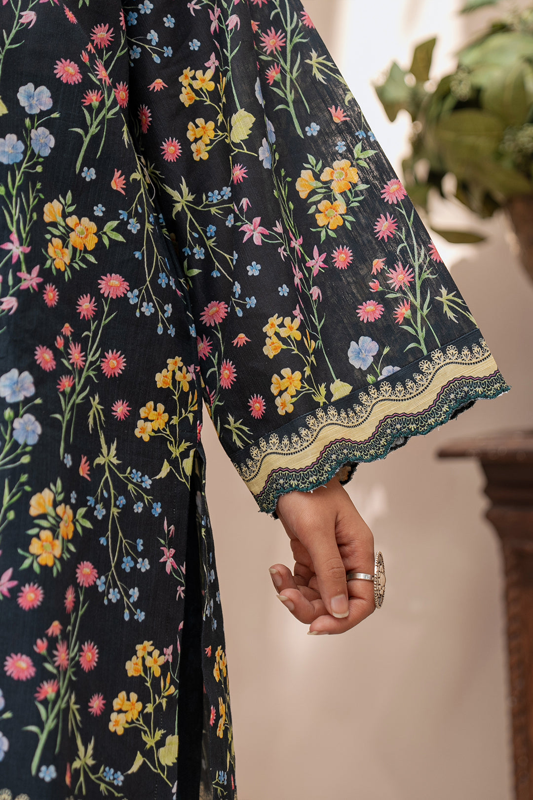 Zellbury | Unstitched 2 Piece Khaddar | Shirt Shalwar - 0341 - Libasekhas